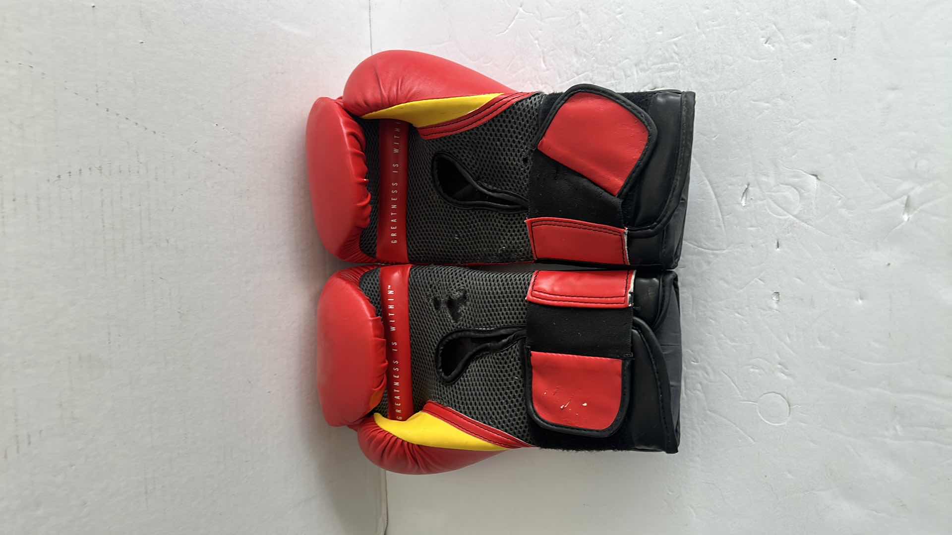 Photo 1 of RED EVERLASTING BOXING TRAINING GLOVES 16 OZ- SIZE XL