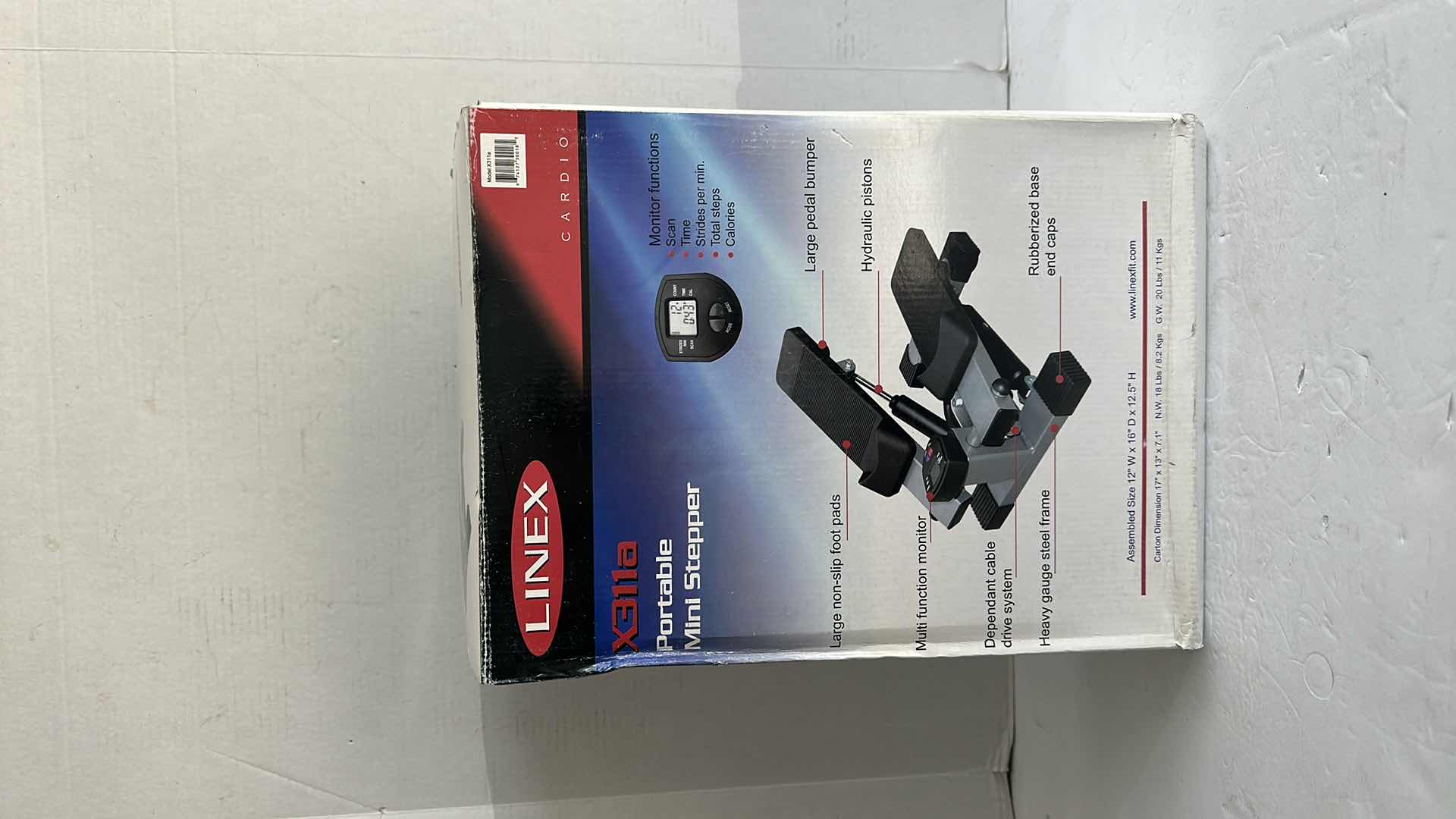 Photo 1 of NIB LINEX PORTABLE MINI STEPPER
