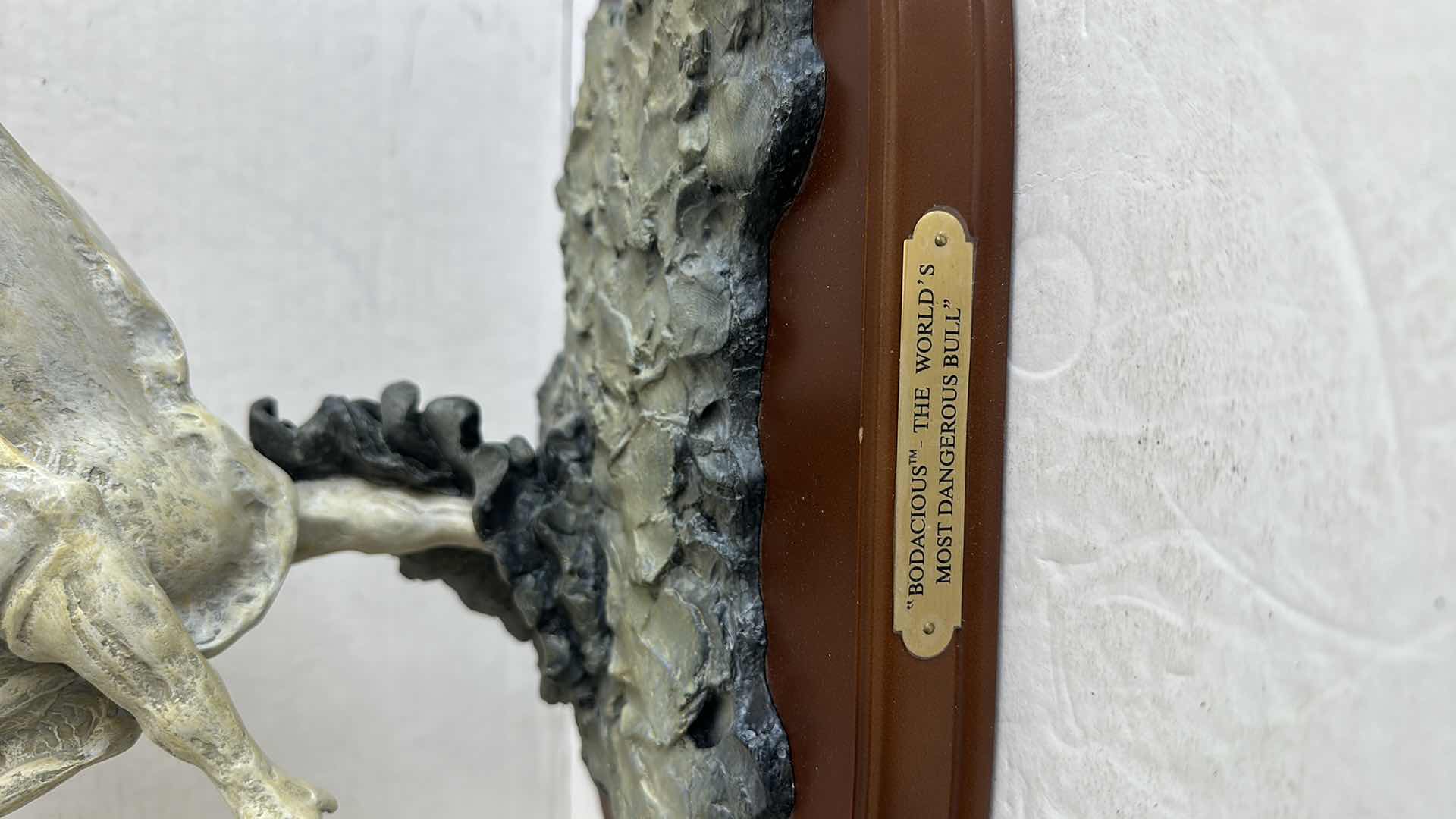 Photo 1 of MONTANA LIFESTYLES #A1271 “BODACIOUS” WORLDS MOST DANGEROUS BULL 12”X12”