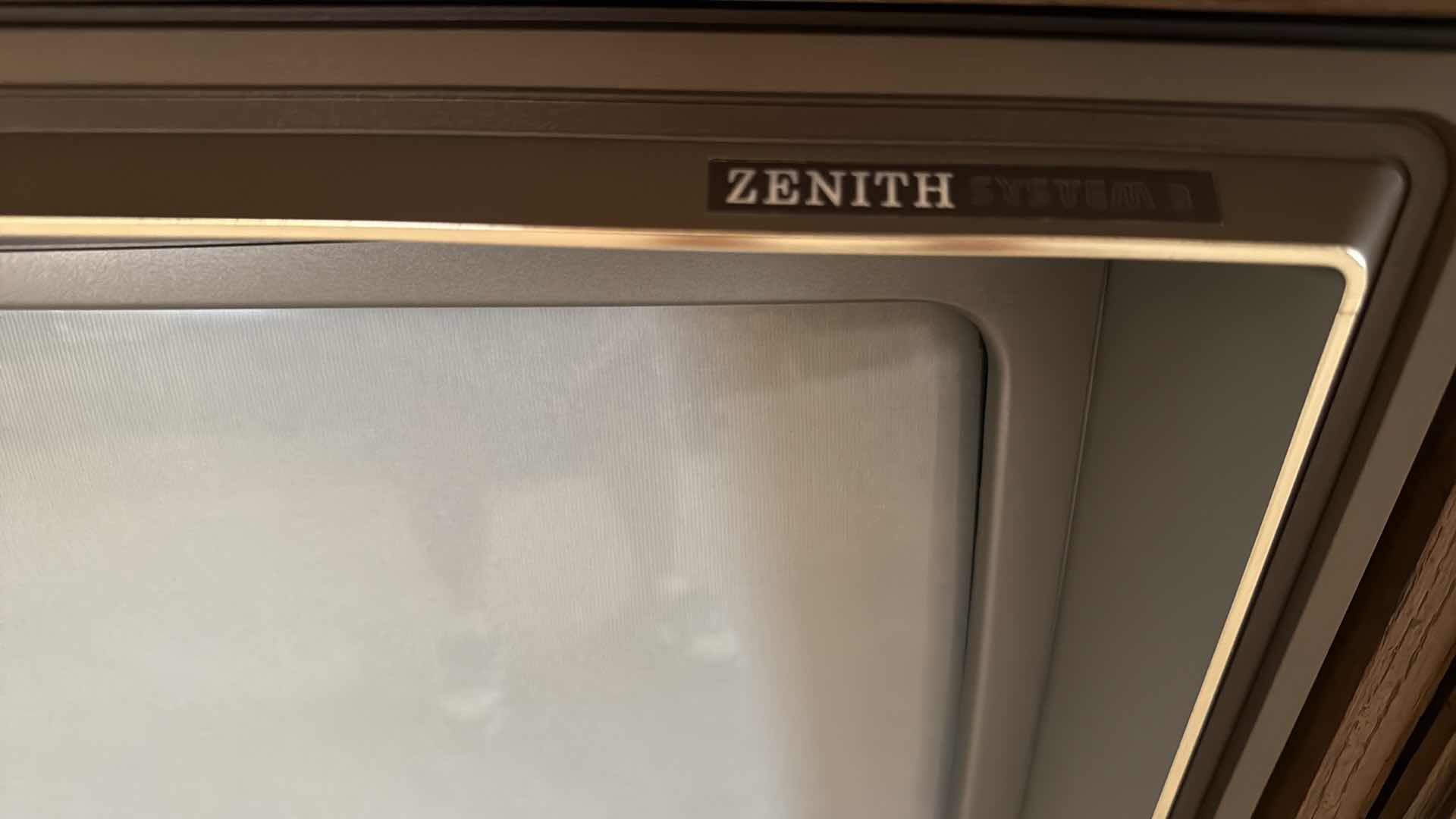 Photo 1 of VINTAGE ZENITH WALNUT WOOD CONSOLE CABINET TV W REMOTE (WORKS) 48” x 19” H32”