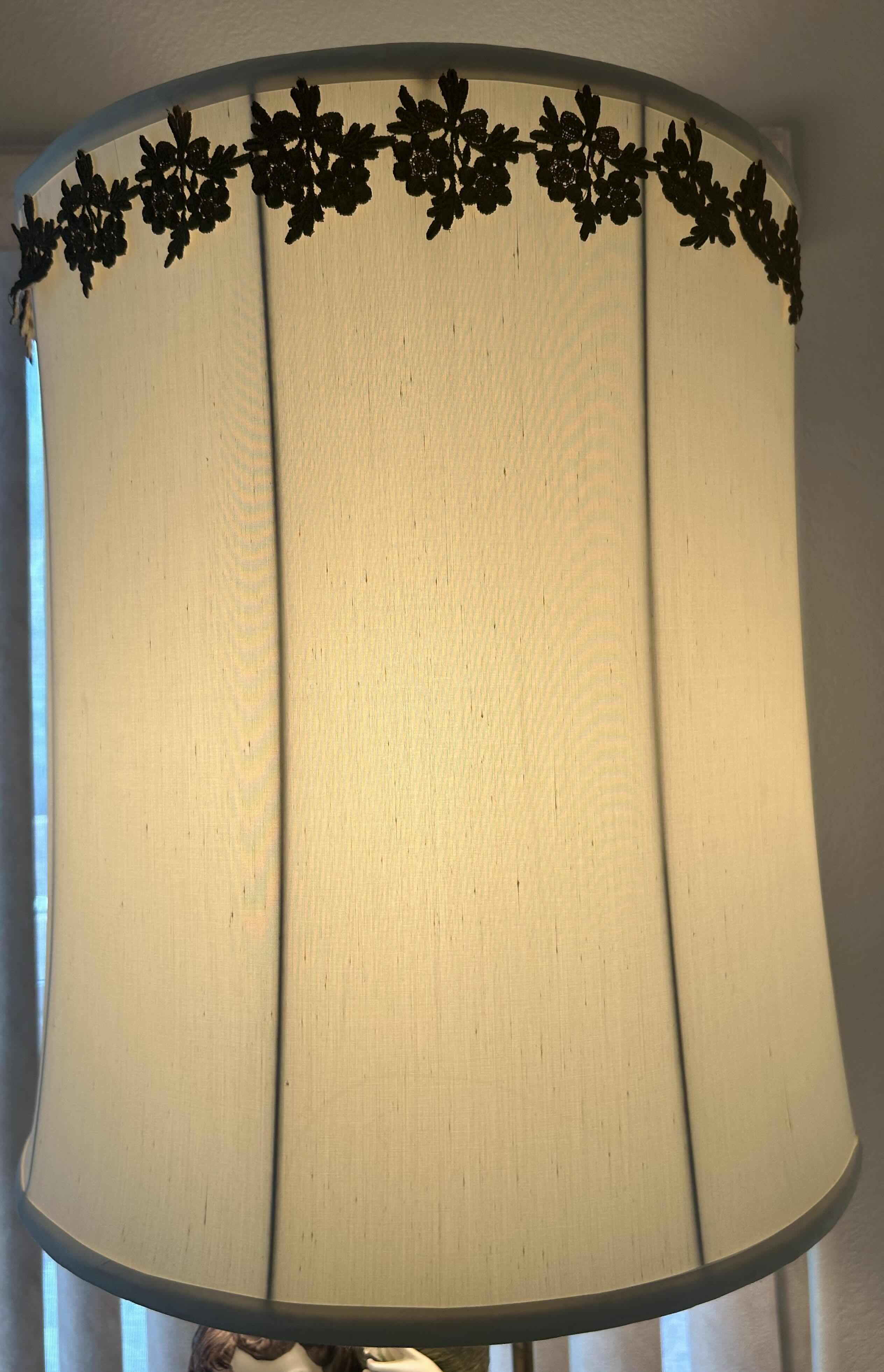 Photo 1 of RARE 1964 AZZOLIN BROTHERS CAPODIMONTE MID CENTURY LAMP H 45” 