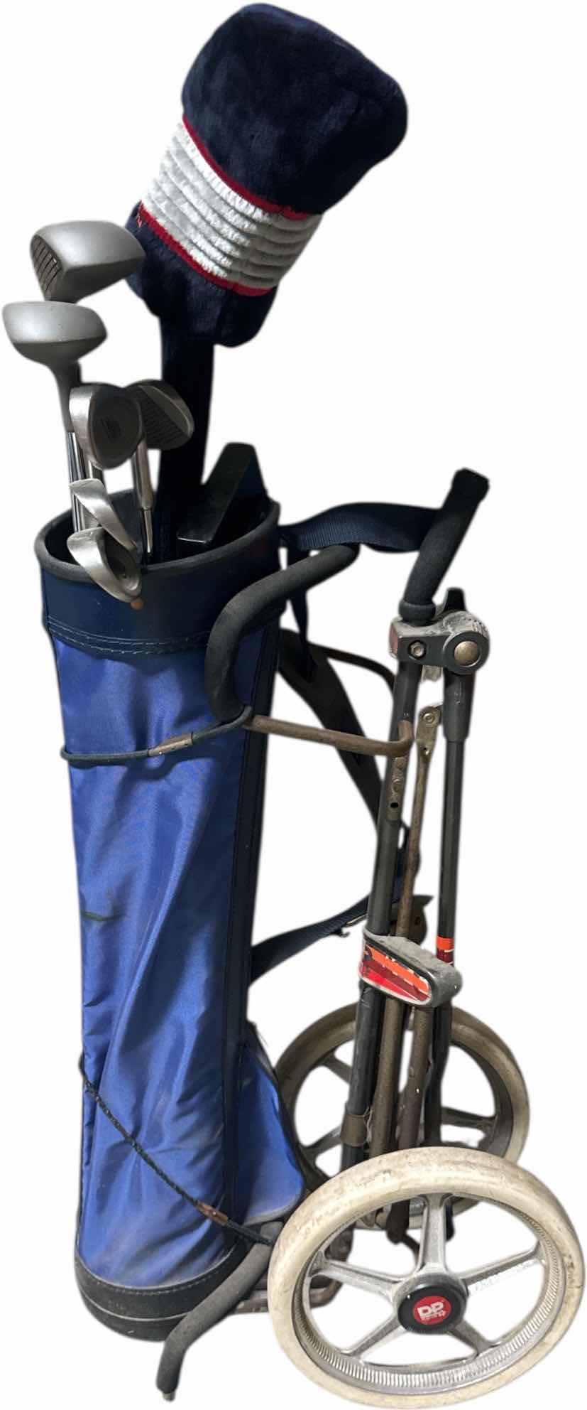 Photo 1 of GOLF CLUBS GOLF BAG AND CART 
H48”