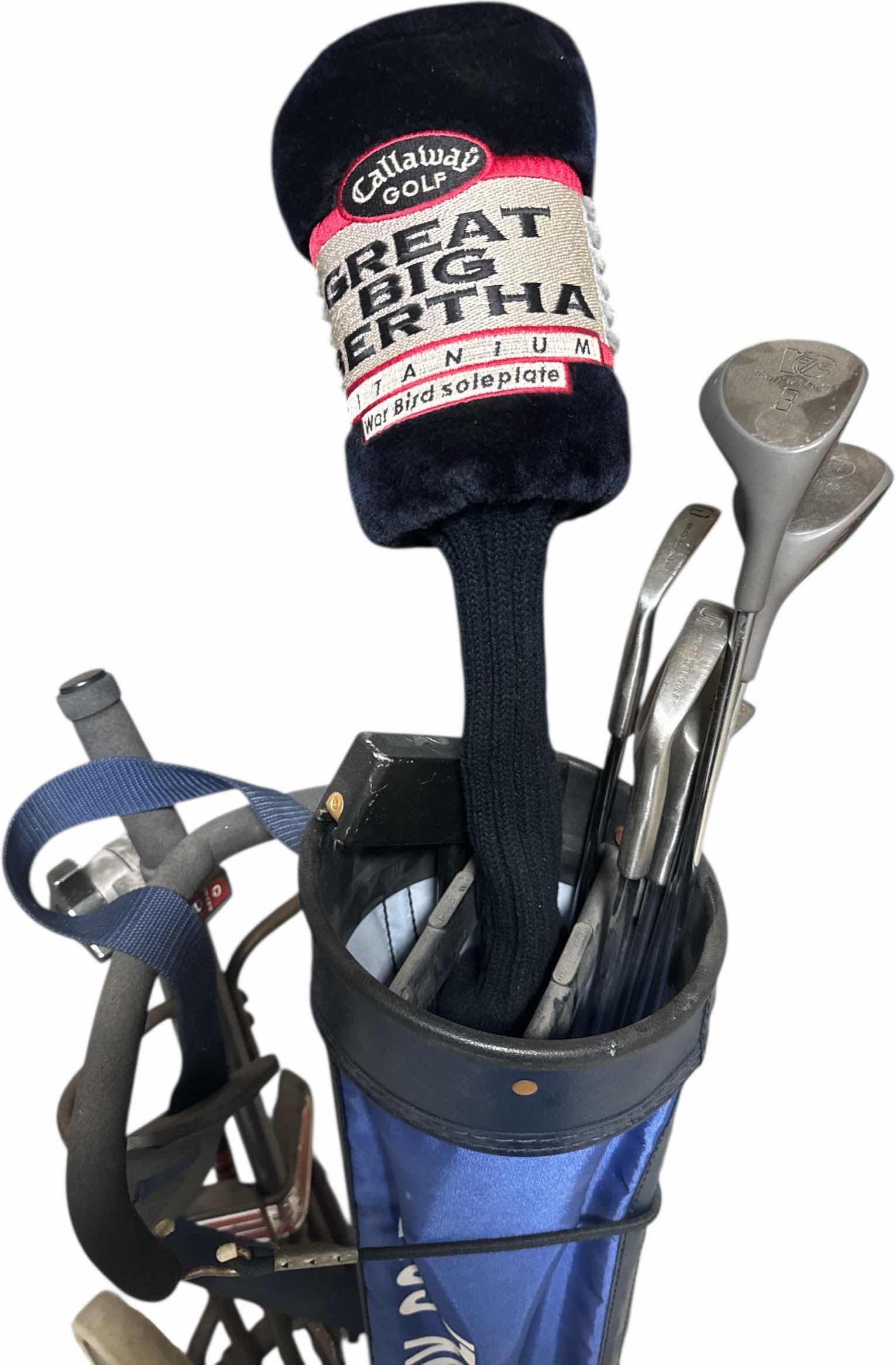 Photo 1 of GOLF CLUBS GOLF BAG AND CART 
H48”