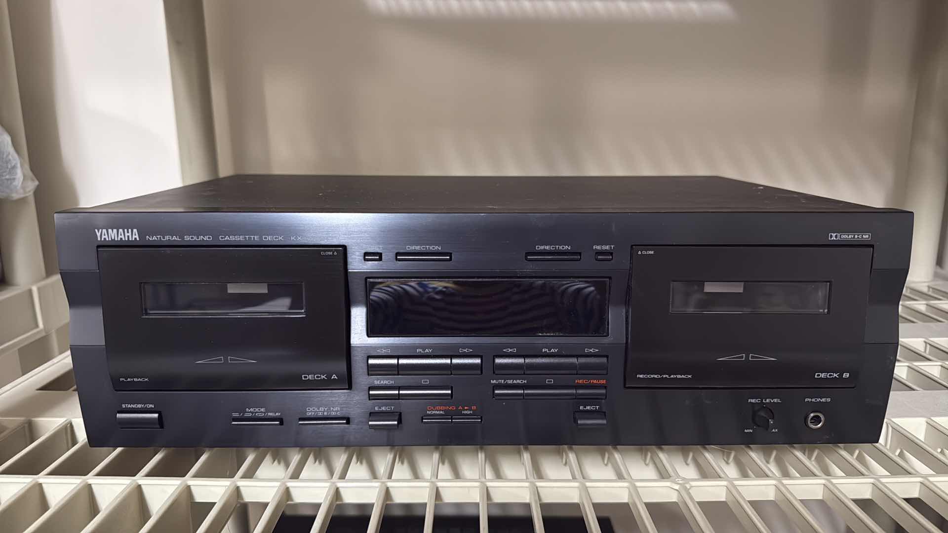 Photo 1 of YAMAHA NATURAL SOUND CASSETTE DECK PLAYER KX-W321