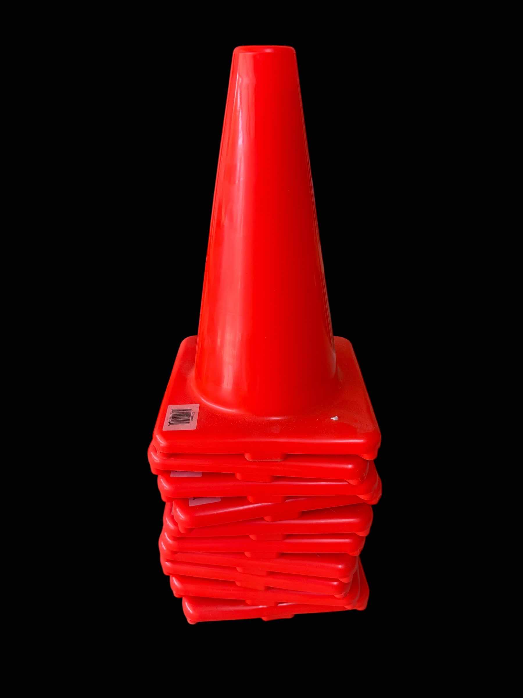 Photo 1 of 10-ORANGE SAFETY CONES