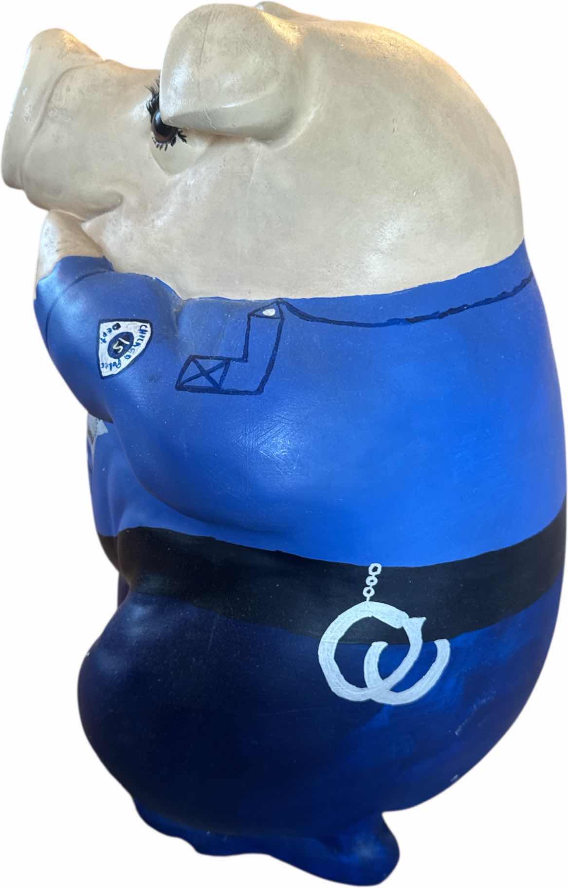 Photo 1 of VINTAGE HAND PAINTED RESIN OFFICER PIGGY BANK
15” X 11” X H22”