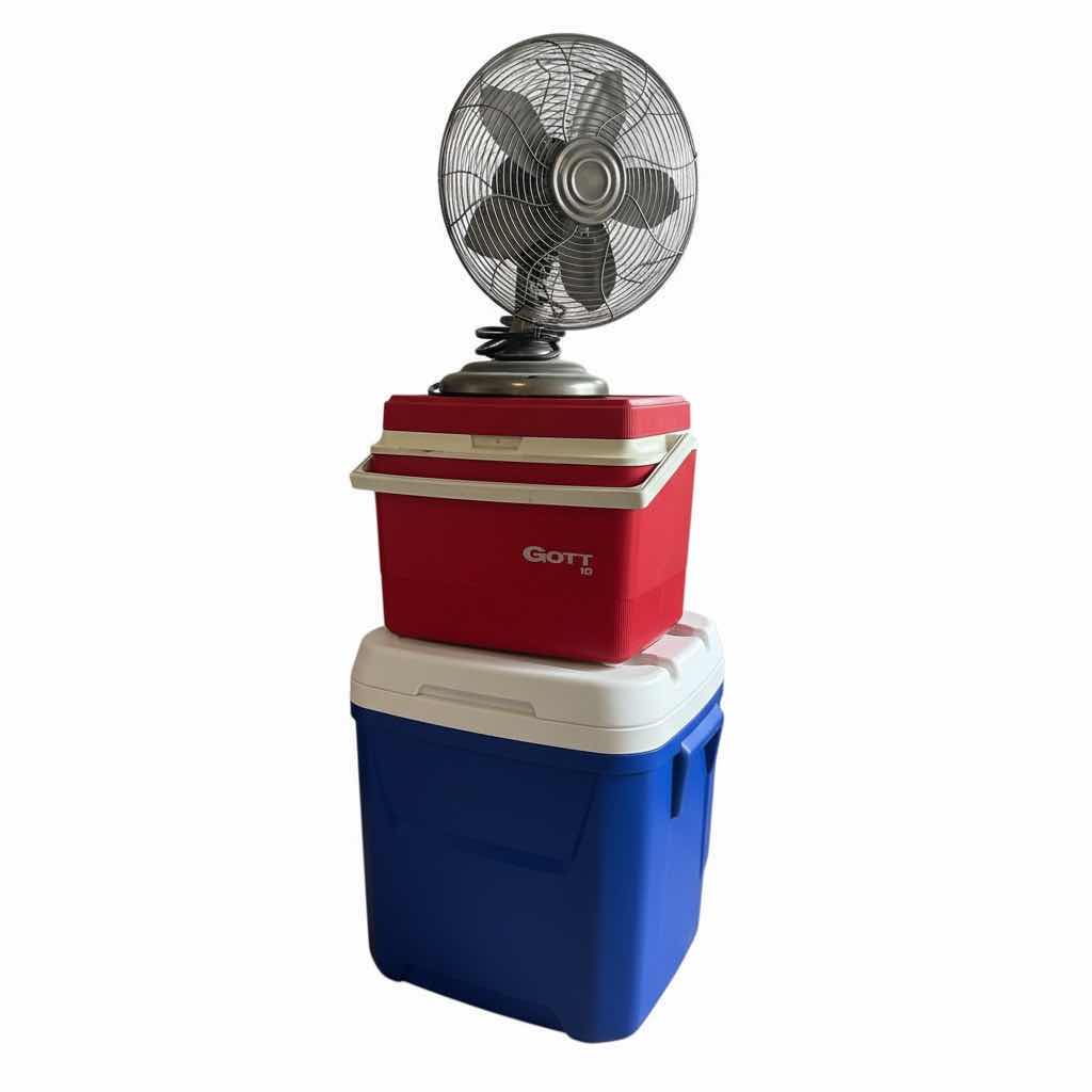 Photo 1 of 2 COOLERS AND FAN