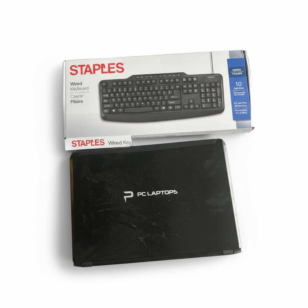 Photo 1 of PC LAPTOP & KEYBOARD