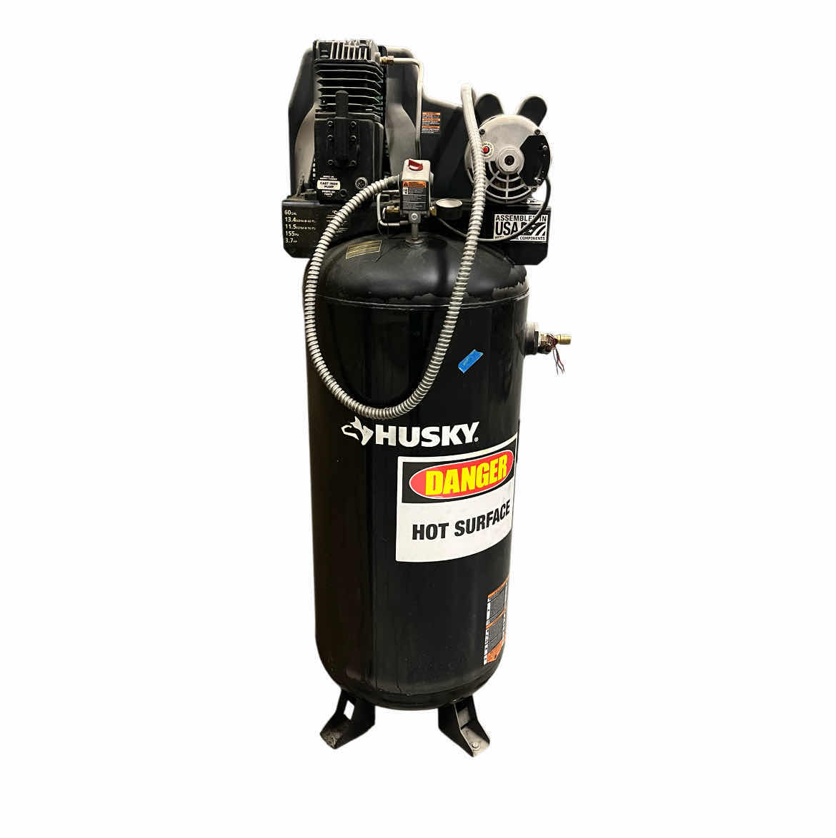 Photo 1 of HUSKY 60GAL 155PSI 3.7HP AIR COMPRESSOR MODEL C601H