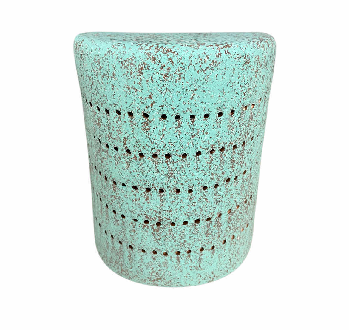 Photo 1 of NEW AMERICAN CRAFT SOUTHWESTERN TEAL CERAMIC SCONCE LIGHTING 7.5” X 5” H9.5”