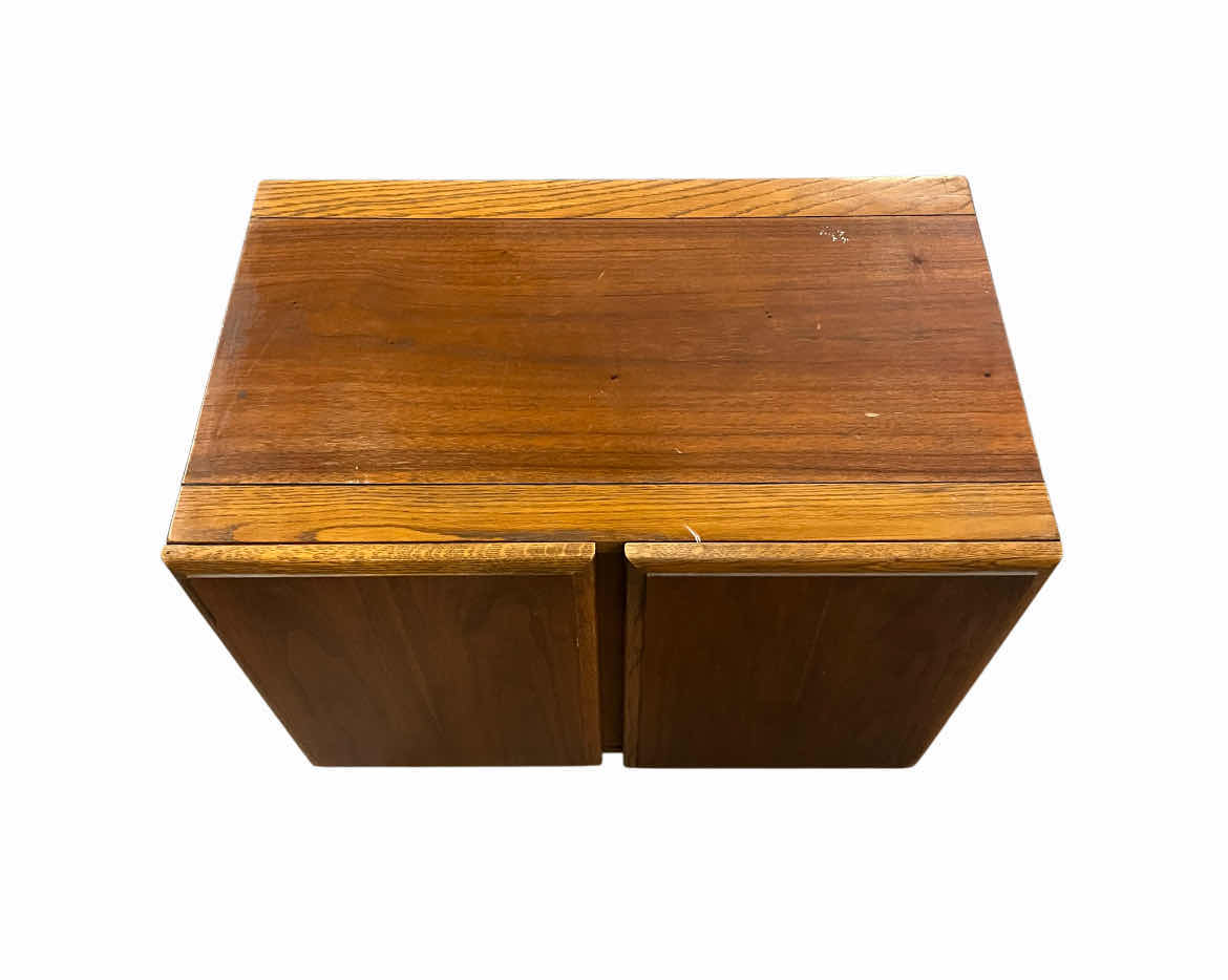 Photo 1 of LANE FURNITURE 2 DOOR CABINET NIGHTSTAND 26” X 16” H22”