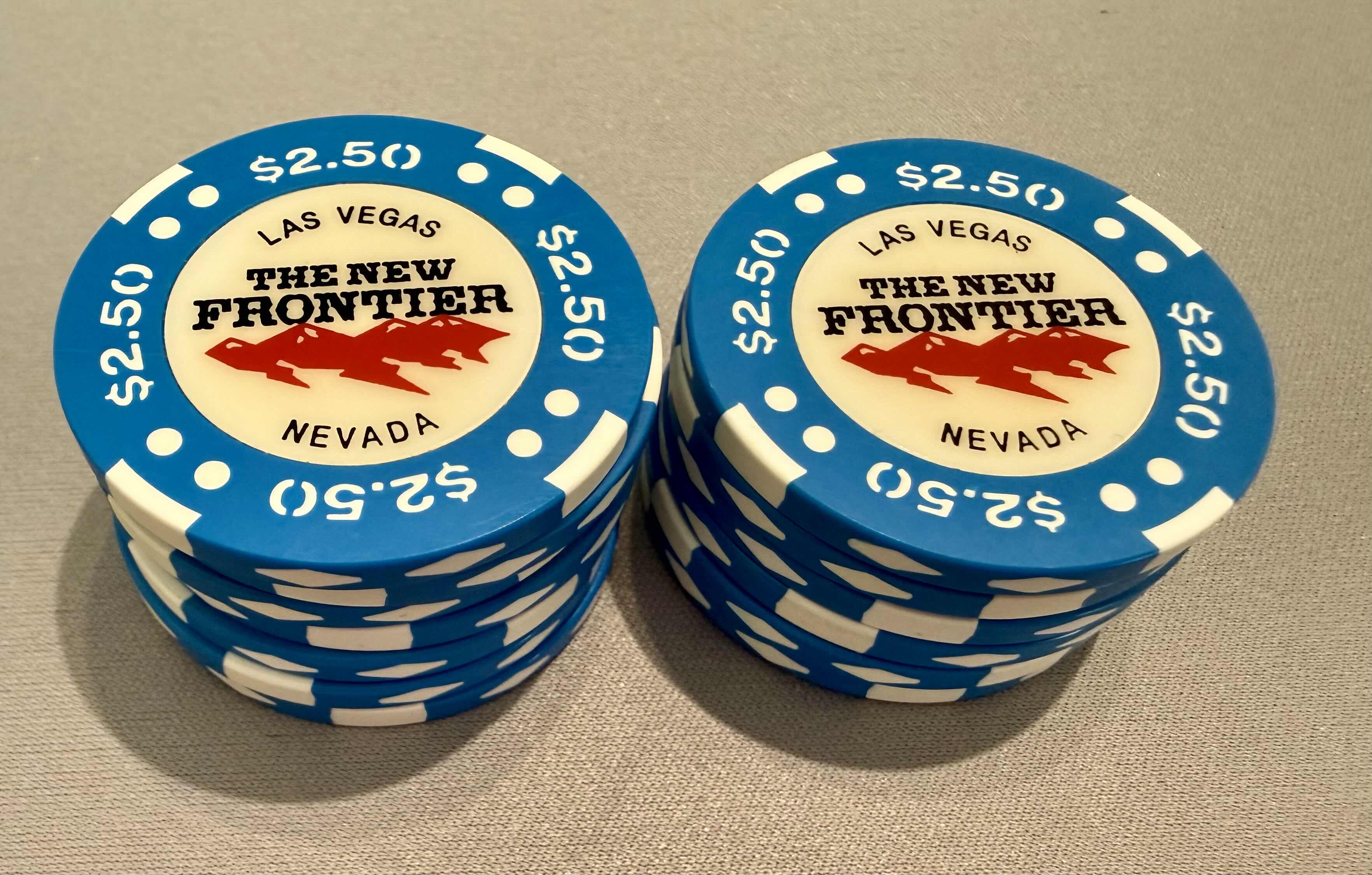 Photo 1 of 13-THE NEW FRONTIER CASINO $2.50 GAMING CHIPS