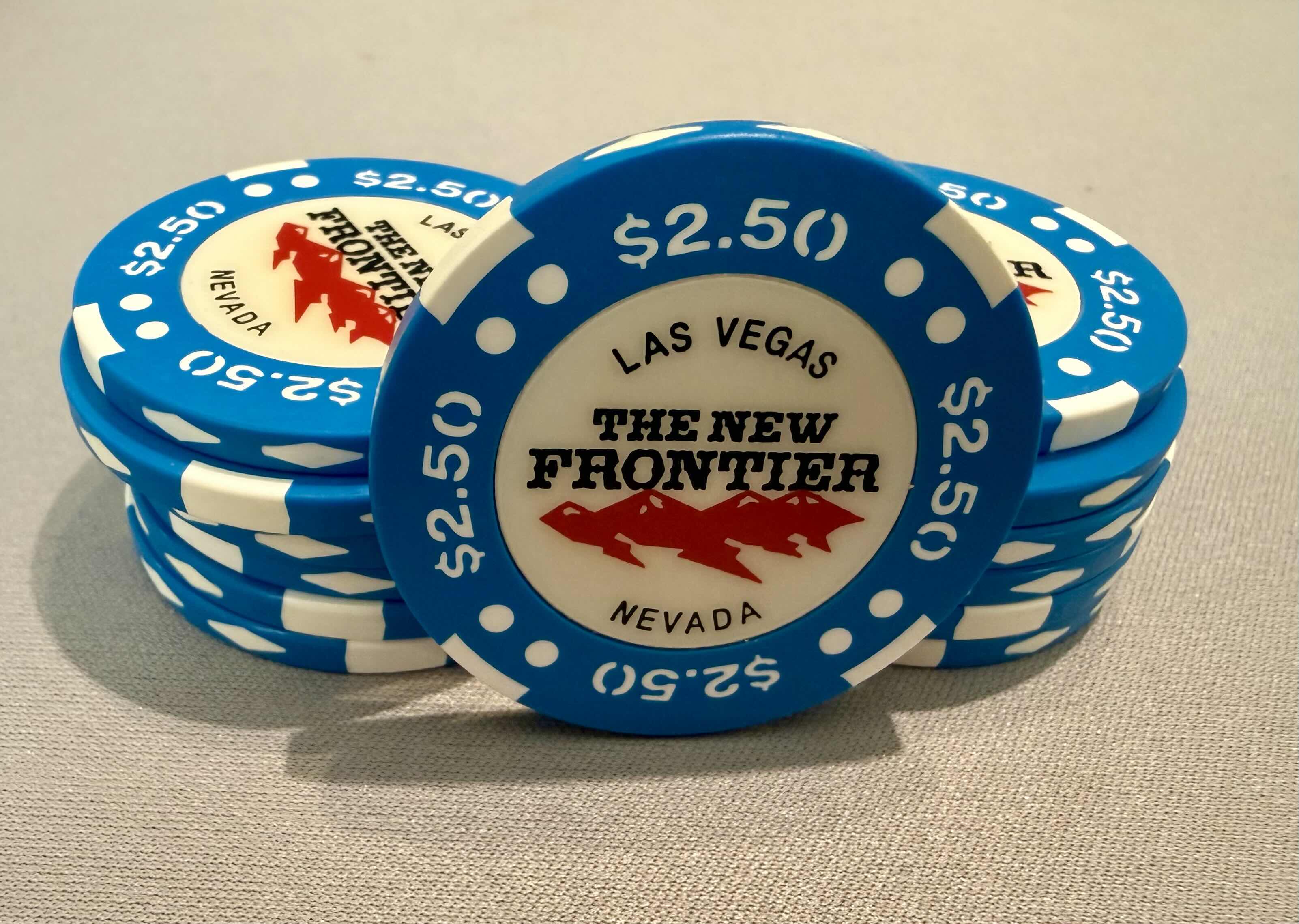 Photo 1 of 13-THE NEW FRONTIER CASINO $2.50 GAMING CHIPS