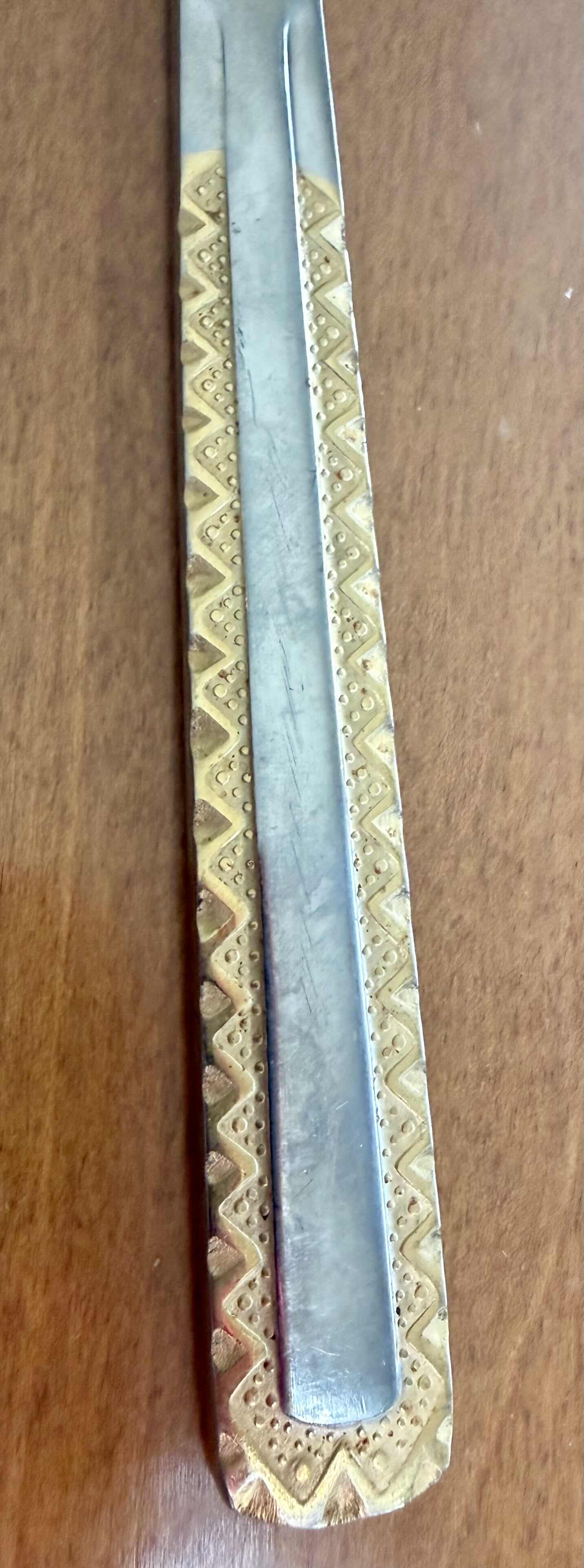 Photo 1 of 60 PCS-VINTAGE SOLINGEN GERMANY GOLD PLATED FLATWARE SET