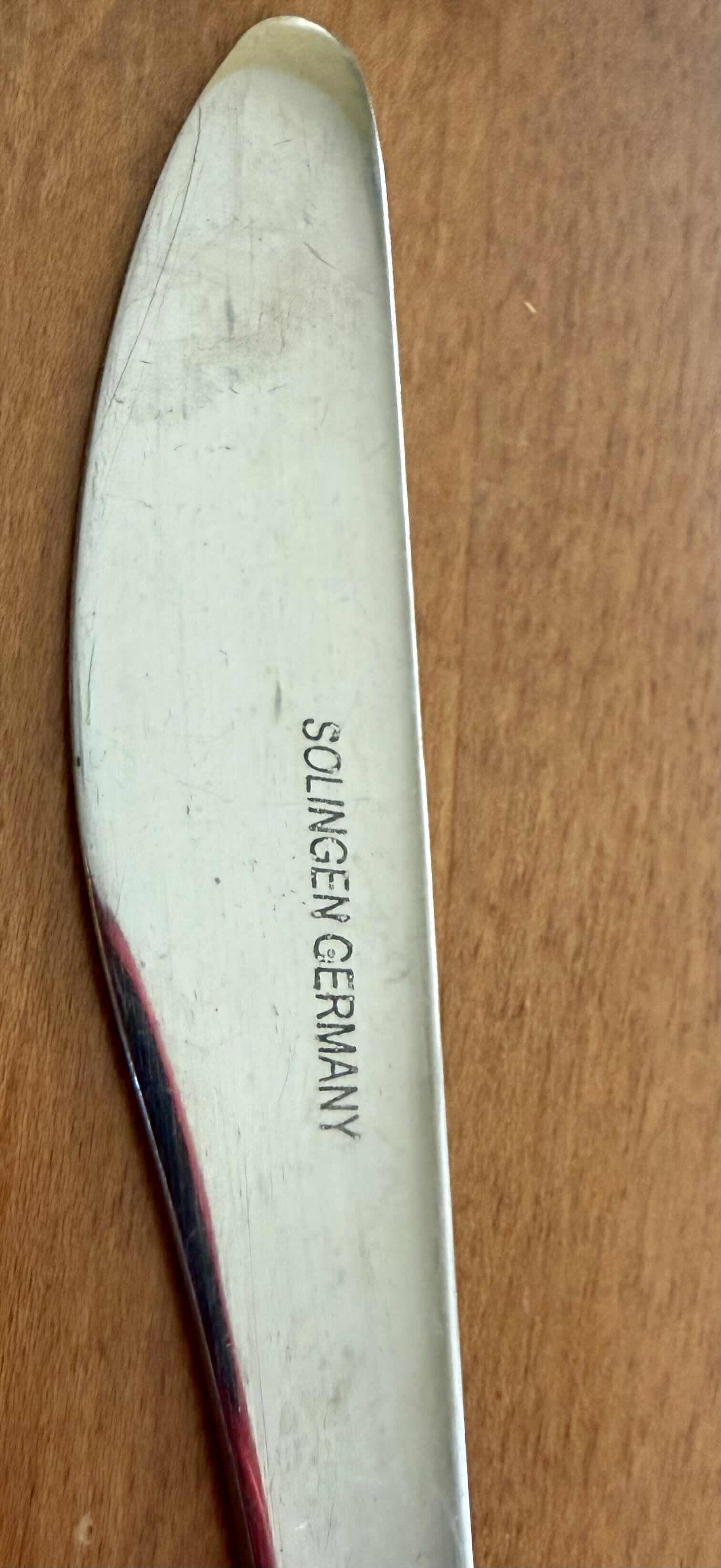 Photo 1 of 60 PCS-VINTAGE SOLINGEN GERMANY GOLD PLATED FLATWARE SET