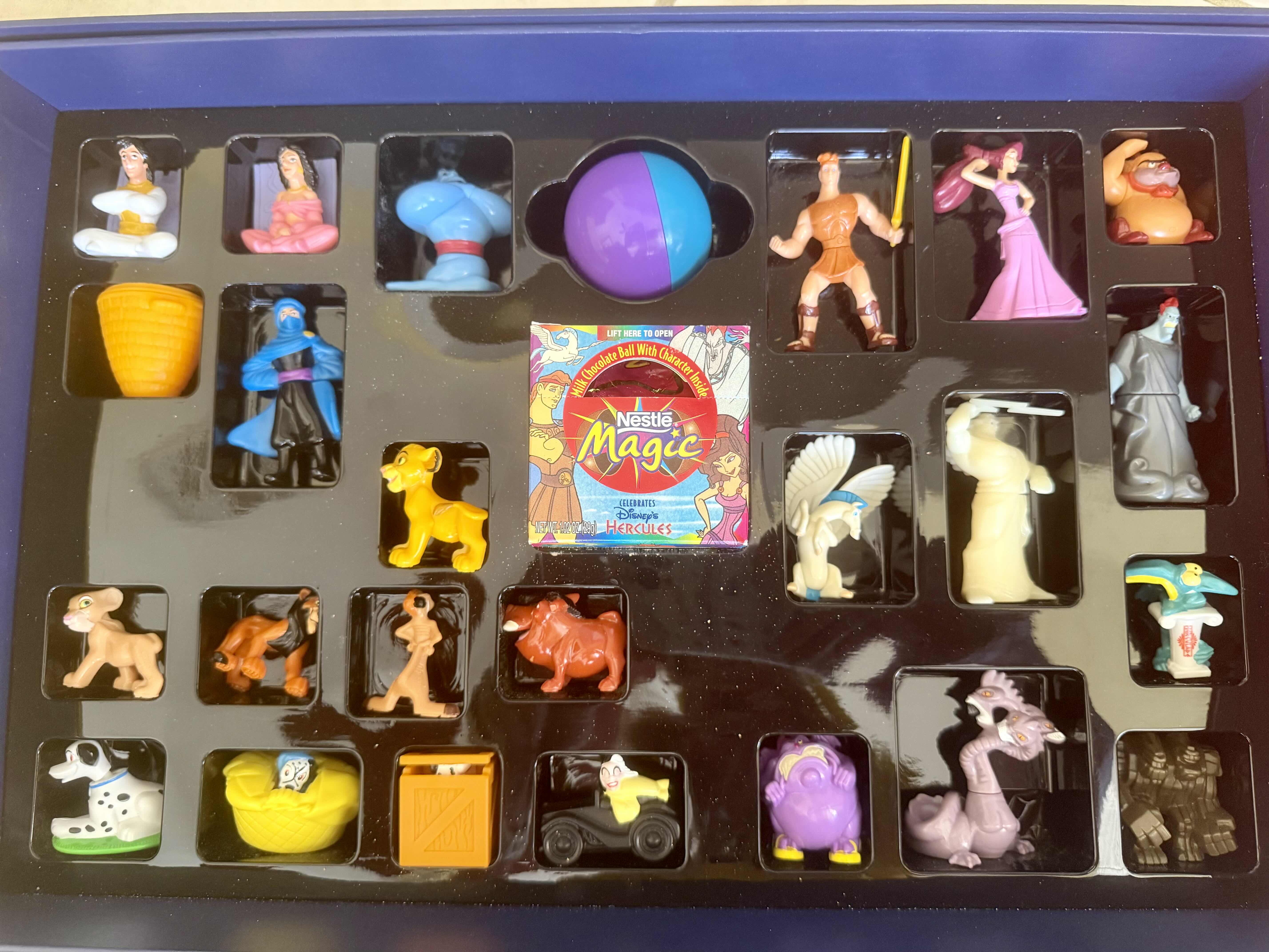 Photo 1 of NEW RARE “ONE OF A KIND” BOX “THERE’S MAGIC INSIDE” DISNEY CHARACTERS MADE EXCLUSIVE FOR NESTLES-NEVER ACTUALLY PRODUCED.