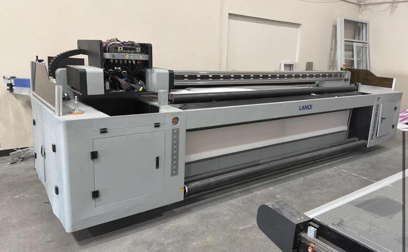 Photo 1 of LANOI INDUSTRIAL LARGE-FORMAT COMMERCIAL ROLL PRINTER (UNTESTED)