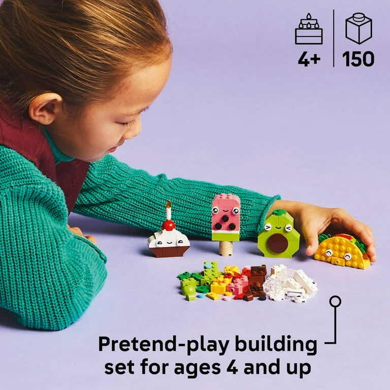 Photo 1 of NEW LEGO CLASSIC CREATIVE FOOD FRIENDS 150 PC BUILDING TOY SET 11039