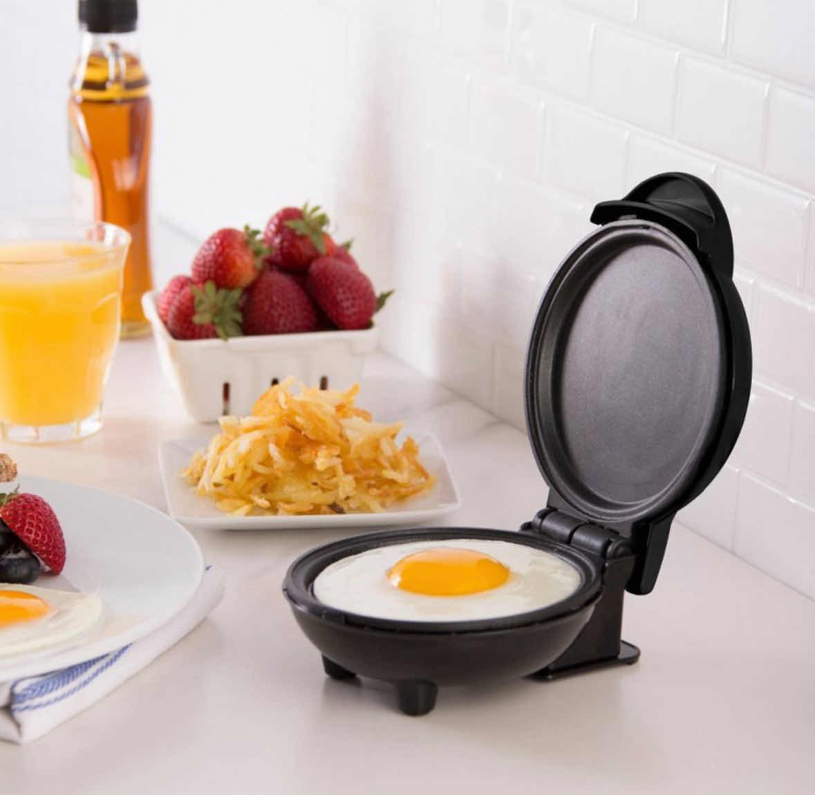 Photo 1 of NEW DASH 4” NONSTICK MINI MAKER GRIDDLE, BLACK & DASH 4” NONSTICK MINI MAKER GRILL, AQUA