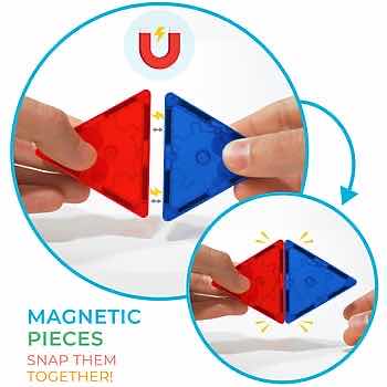 Photo 1 of NEW TYTAN TOYS MAGNETIC TILES & BUILDING BLOCKS, 60 PCS (LM20ZJJ-60)