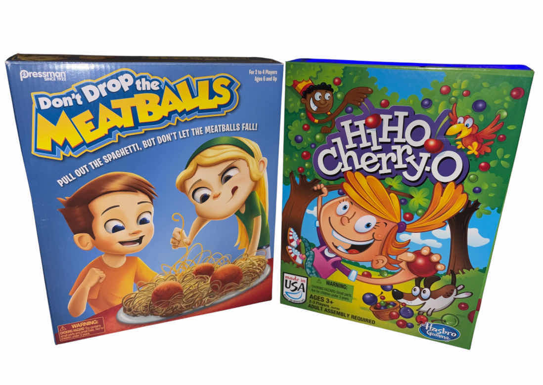 Photo 1 of NEW DON’T DROP THE MEATBALLS GAME & HI HO! CHERRY-O GAME