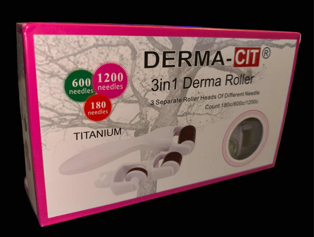 Photo 1 of NEW BLACK HEAD DETECTOR W 3 SUCTION HEADS, HD-3128 & DERMA-CIT 3-IN-1 DERMA ROLLER