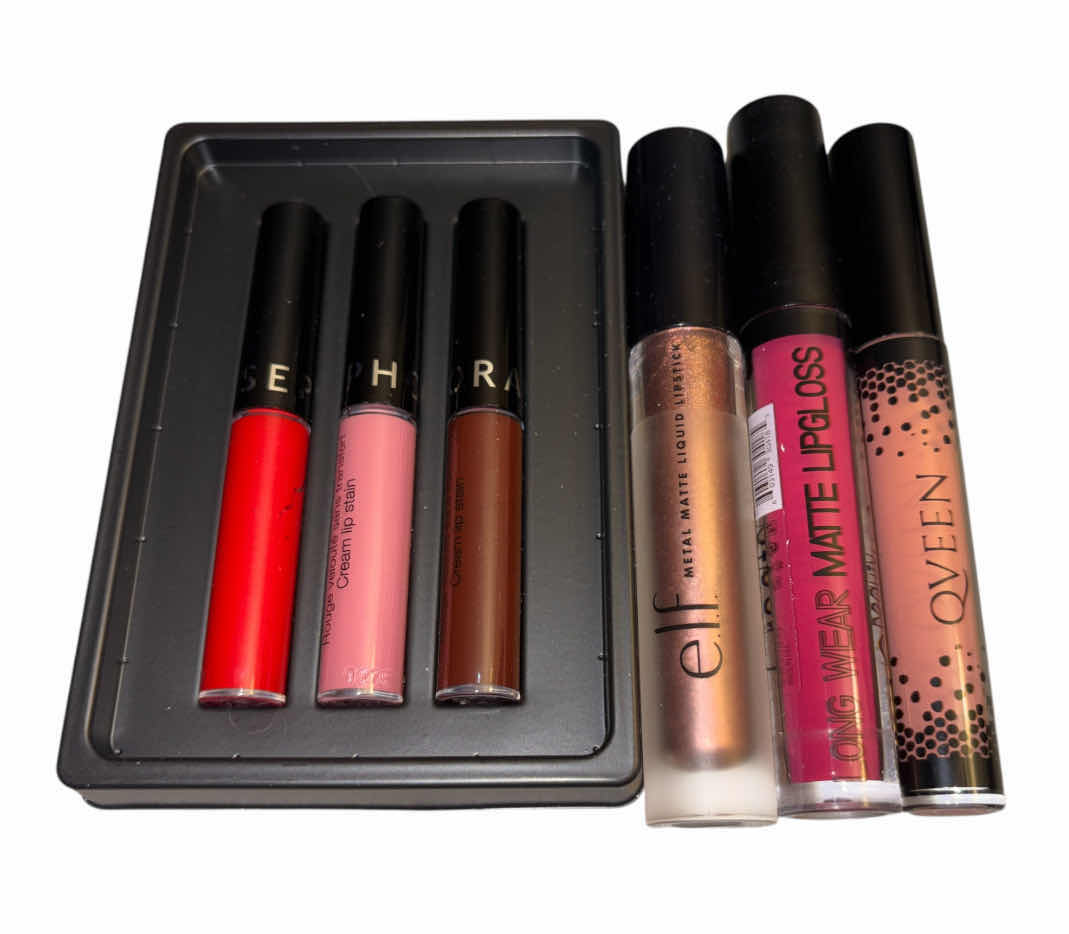 Photo 1 of NEW ASSORTED LIP PRODUCTS, LINERS/STAINS/GLOSSES/CHAPSTICK, 14 PCS