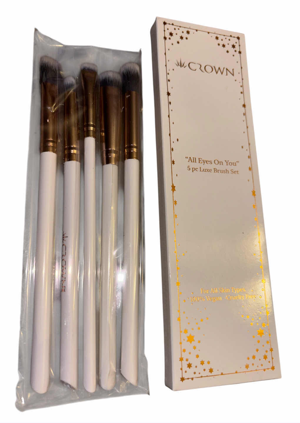 Photo 1 of NEW SHAINA B MIAMI B. FAB 5 PC BRUSH SETS (3) & CROWN 5 PC LUXE BRUSH SETS (2)