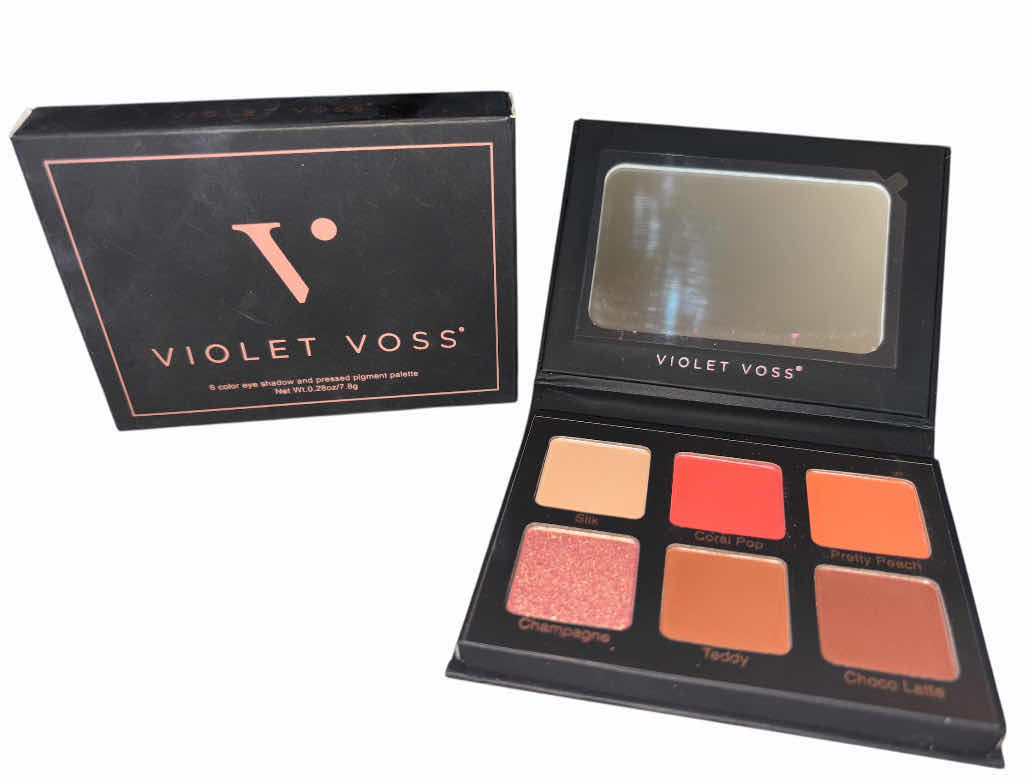 Photo 1 of NEW VIOLET VOSS WILDFLOWER FUN SIZED 10 EYESHADOW PALETTE & VIOLET VOSS 6 EYESHADOW/PIGMENTS PALETTE