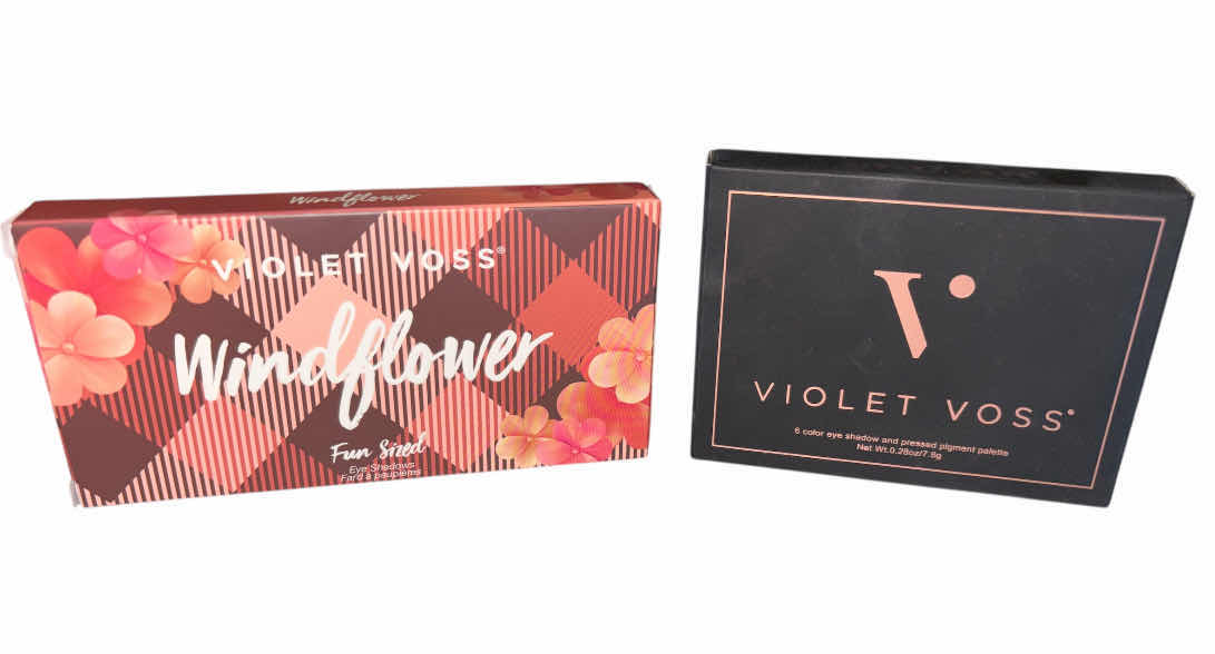 Photo 1 of NEW VIOLET VOSS WILDFLOWER FUN SIZED 10 EYESHADOW PALETTE & VIOLET VOSS 6 EYESHADOW/PIGMENTS PALETTE