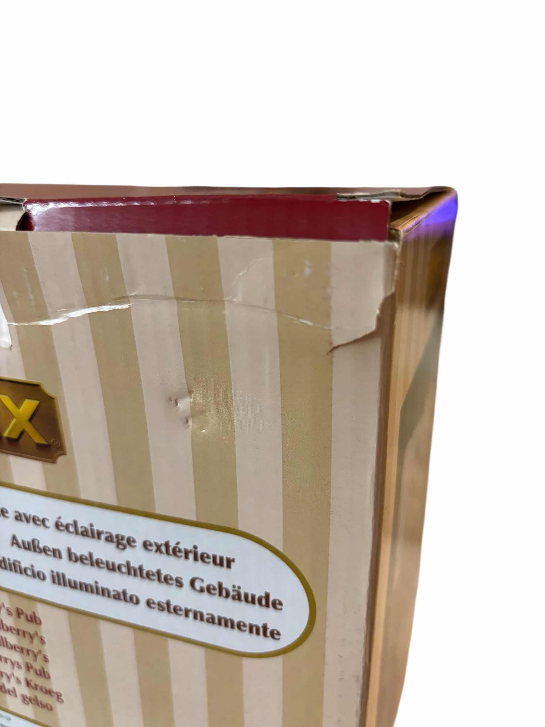 Photo 1 of LEMAX 2019 CADDINGTON VILLAGE PORCELAIN EXTERIOR LIGHTED BUILDING- MULBERRY’S PUB #95469