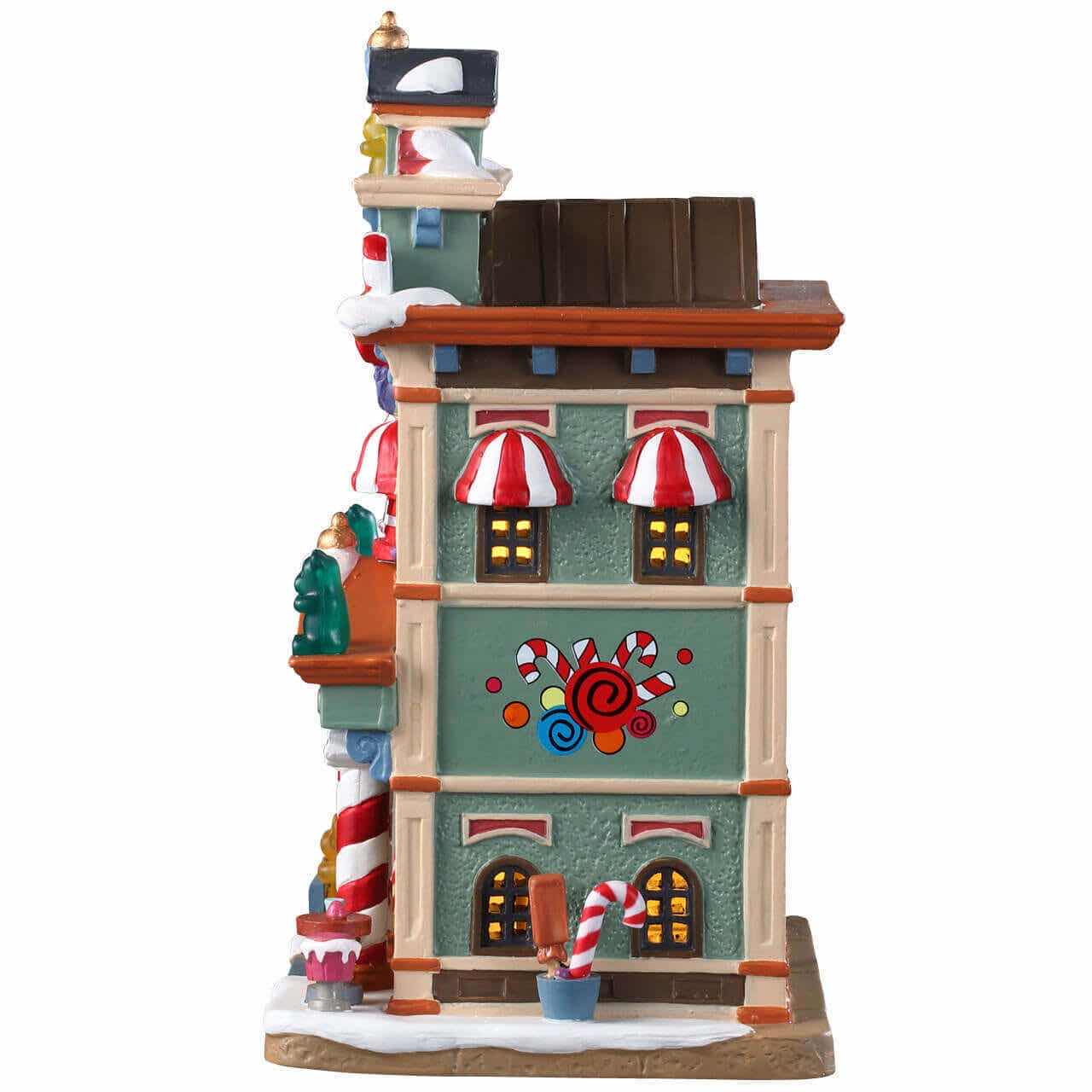 Photo 1 of LEMAX 2019 CADDINGTON VILLAGE PORCELAIN LIGHTED BUILDING- BELLA’S BON BONS #95509