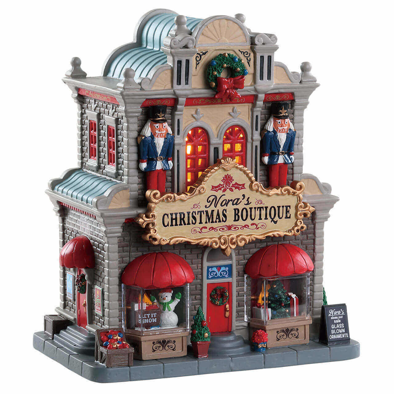 Photo 1 of LEMAX 2018 CADDINGTON VILLAGE PORCELAIN LIGHTED BUILDING- NORA’S CHRISTMAS BOUTIQUE #85344
