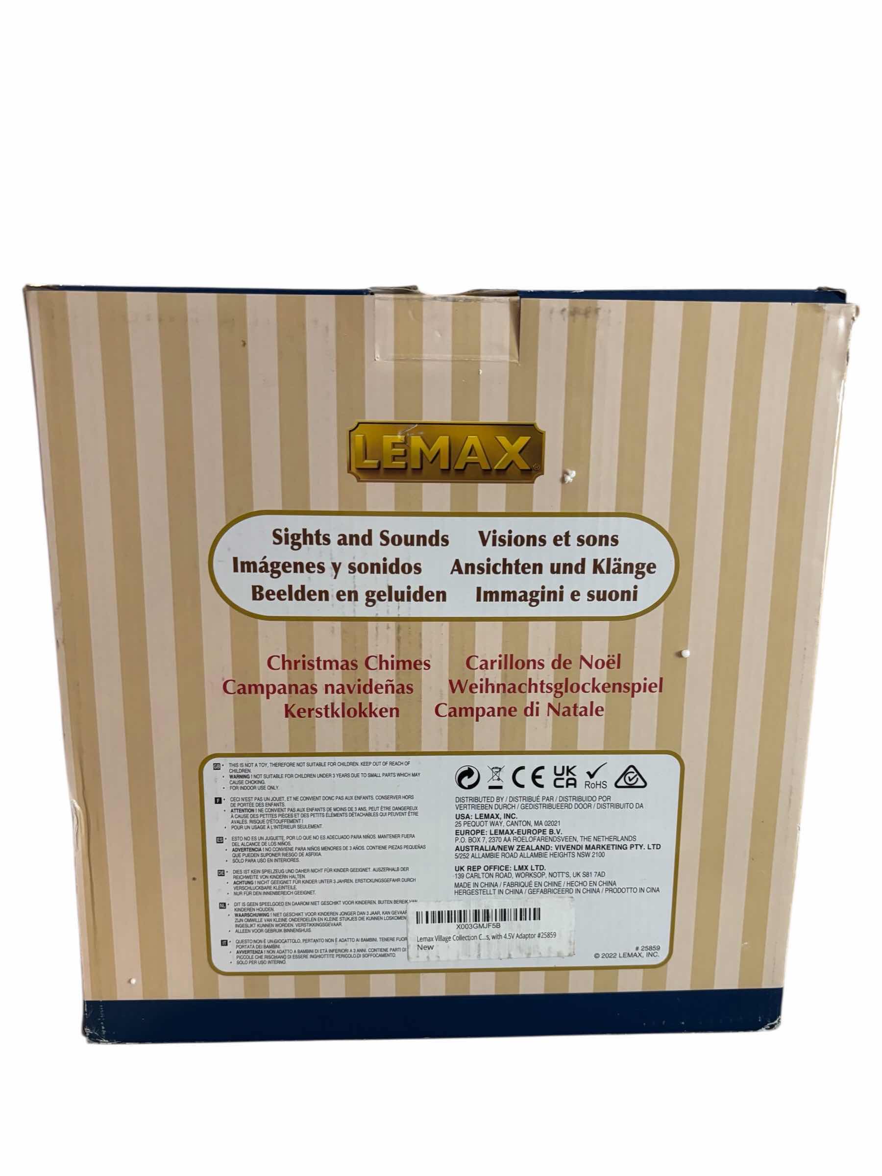 Photo 1 of LEMAX 2022 CADDINGTON VILLAGE RESIN LIGHTED BUILDING- CHRISTMAS CHIMES #25859