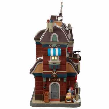 Photo 1 of LEMAX 2022 CADDINGTON VILLAGE PORCELAIN LIGHTED BUILDING- OLDE TIME FUDGE SHOP #25898