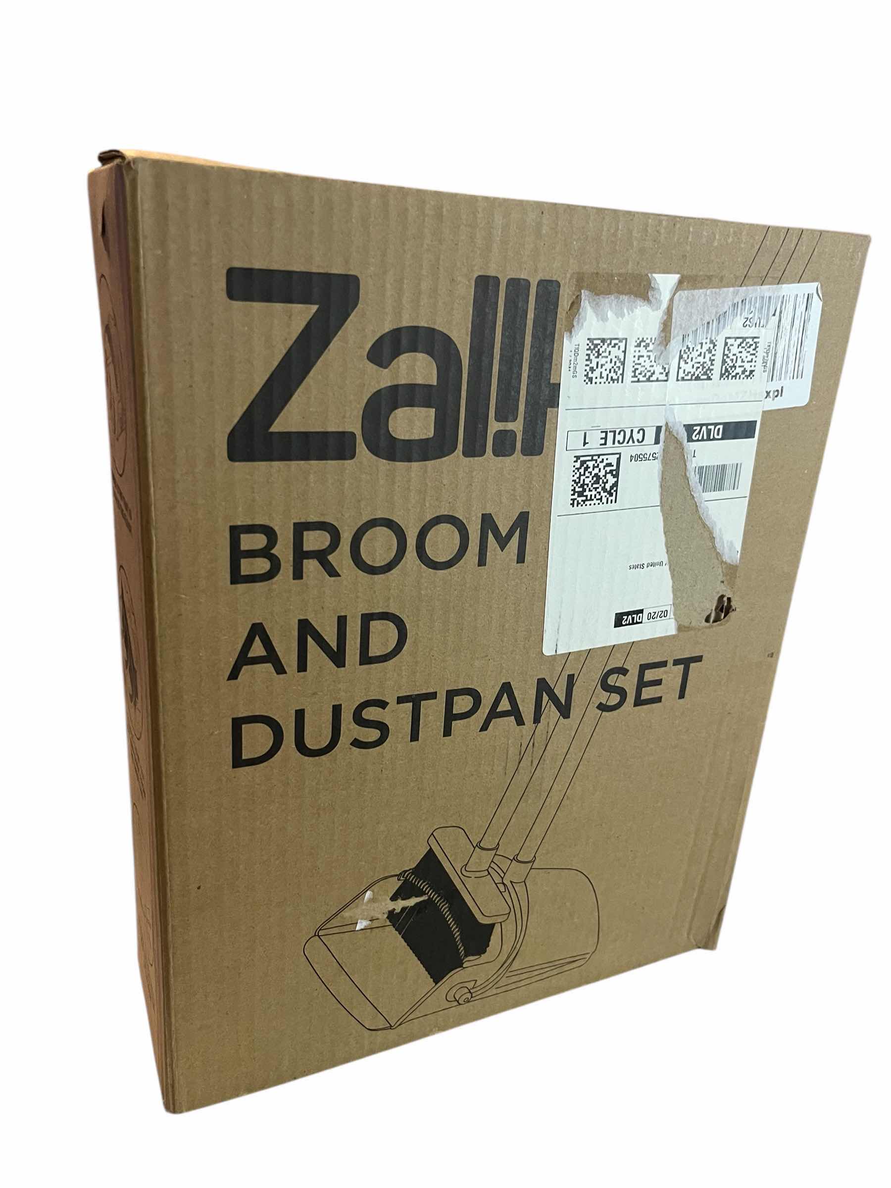 Photo 1 of ZALIK BROOM & DUSTPAN SET, RED/BLACK