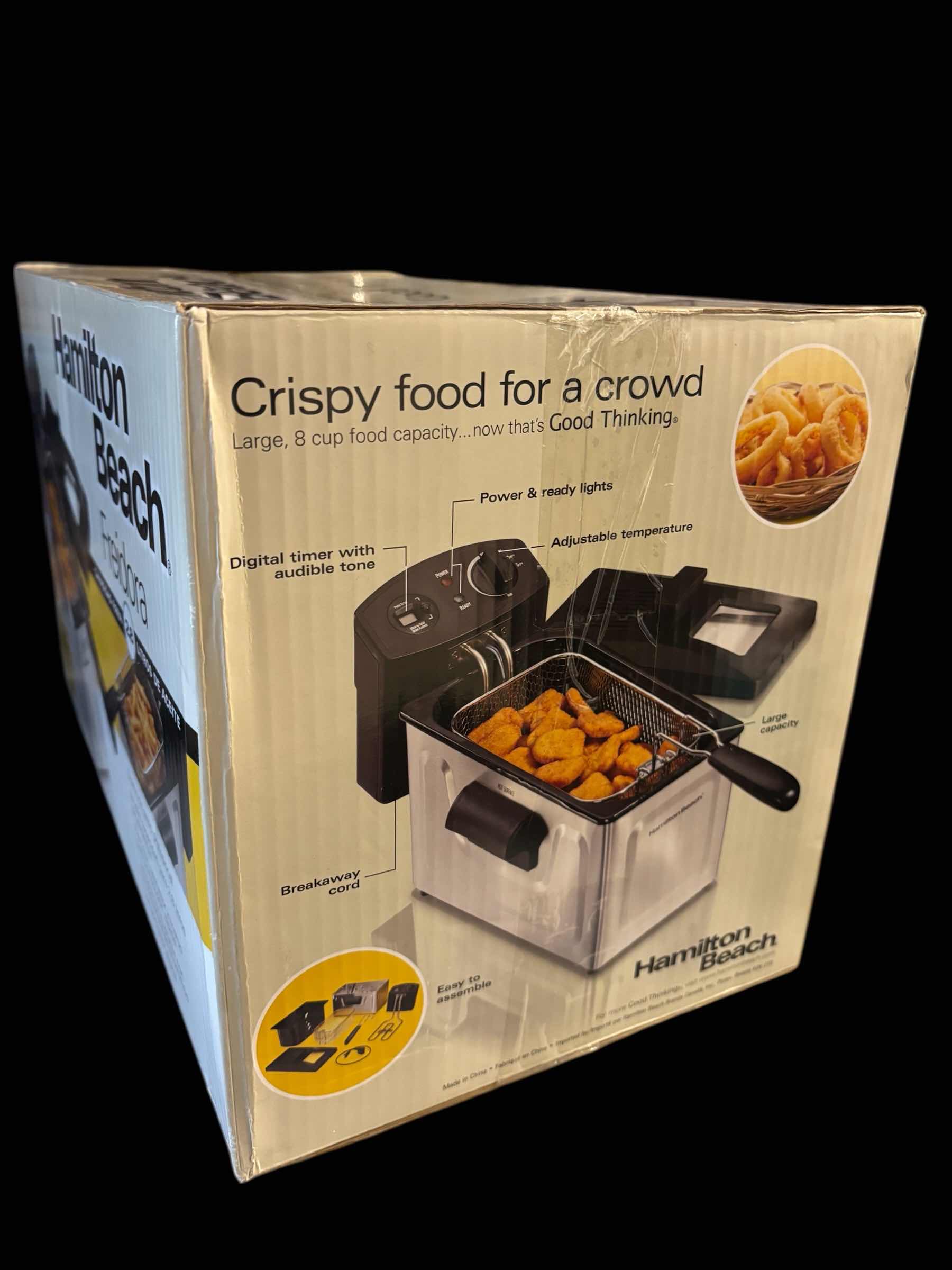 Photo 1 of HAMILTON BEACH 12 CUP STAINLESS STEEL DEEP FRYER W DIGITAL TIMER #35033