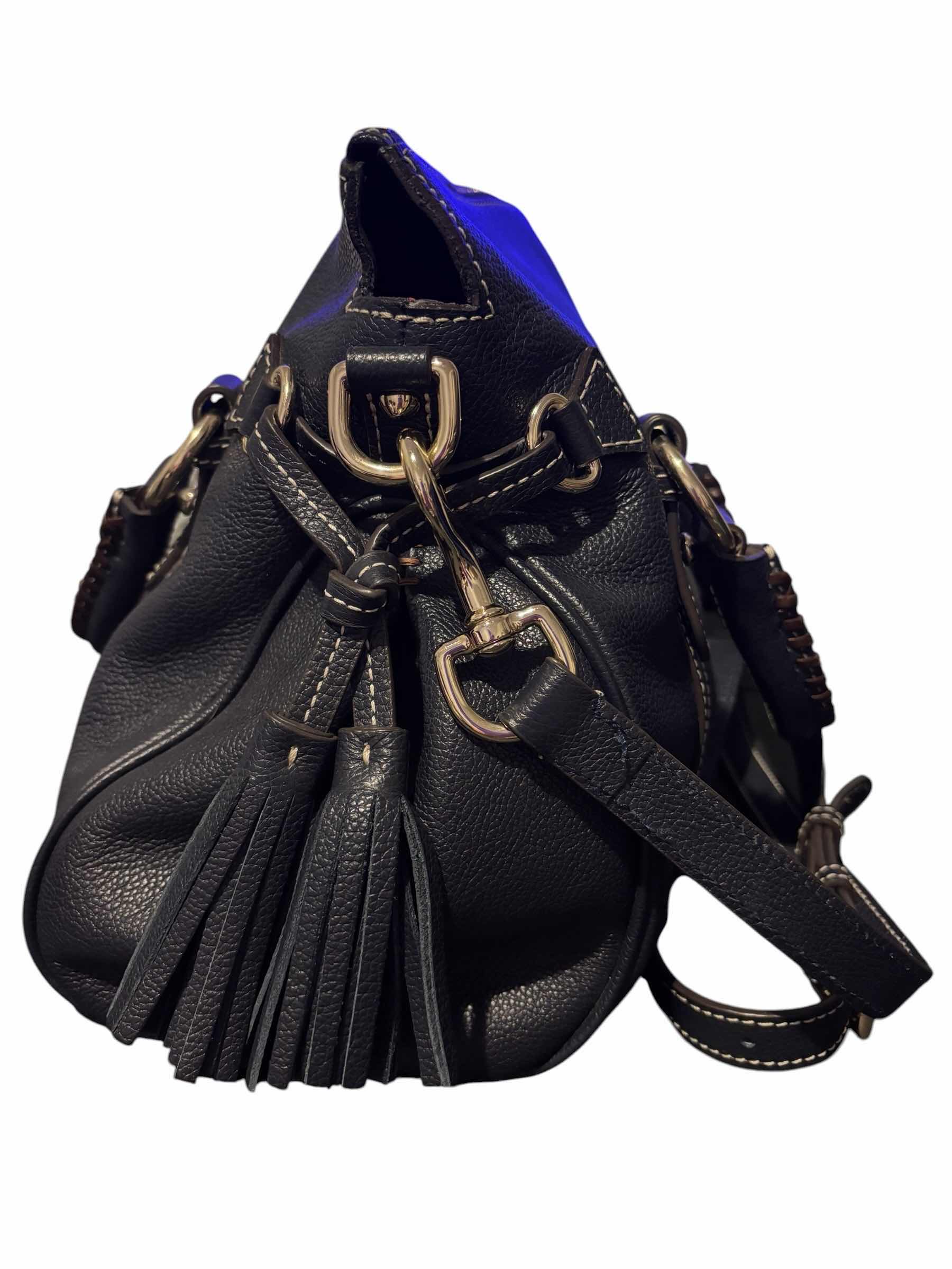 Photo 1 of DOONEY & BOURKE FLORENTINE SATCHEL HANDBAG, NAVY $389