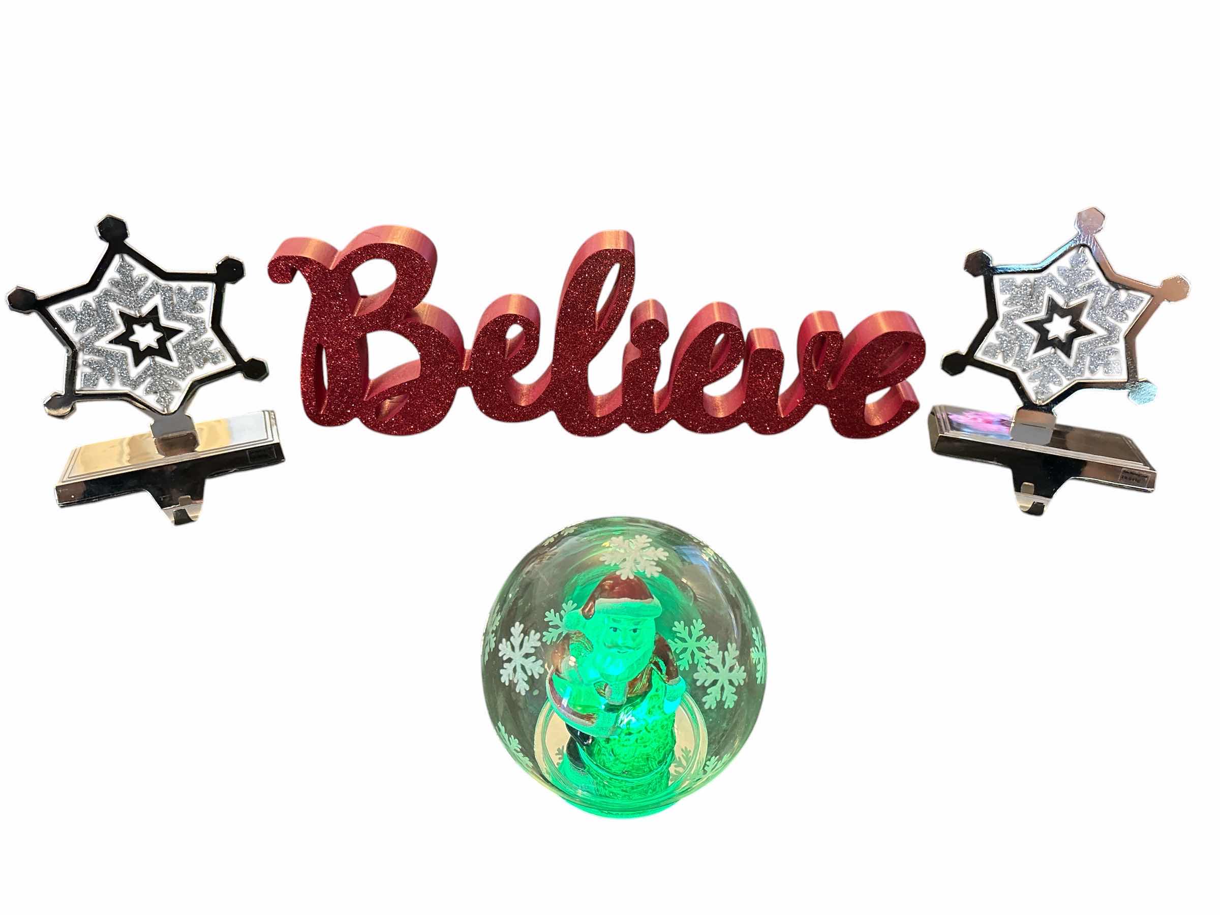 Photo 1 of 4 PC CHRISTMAS DECORATIONS