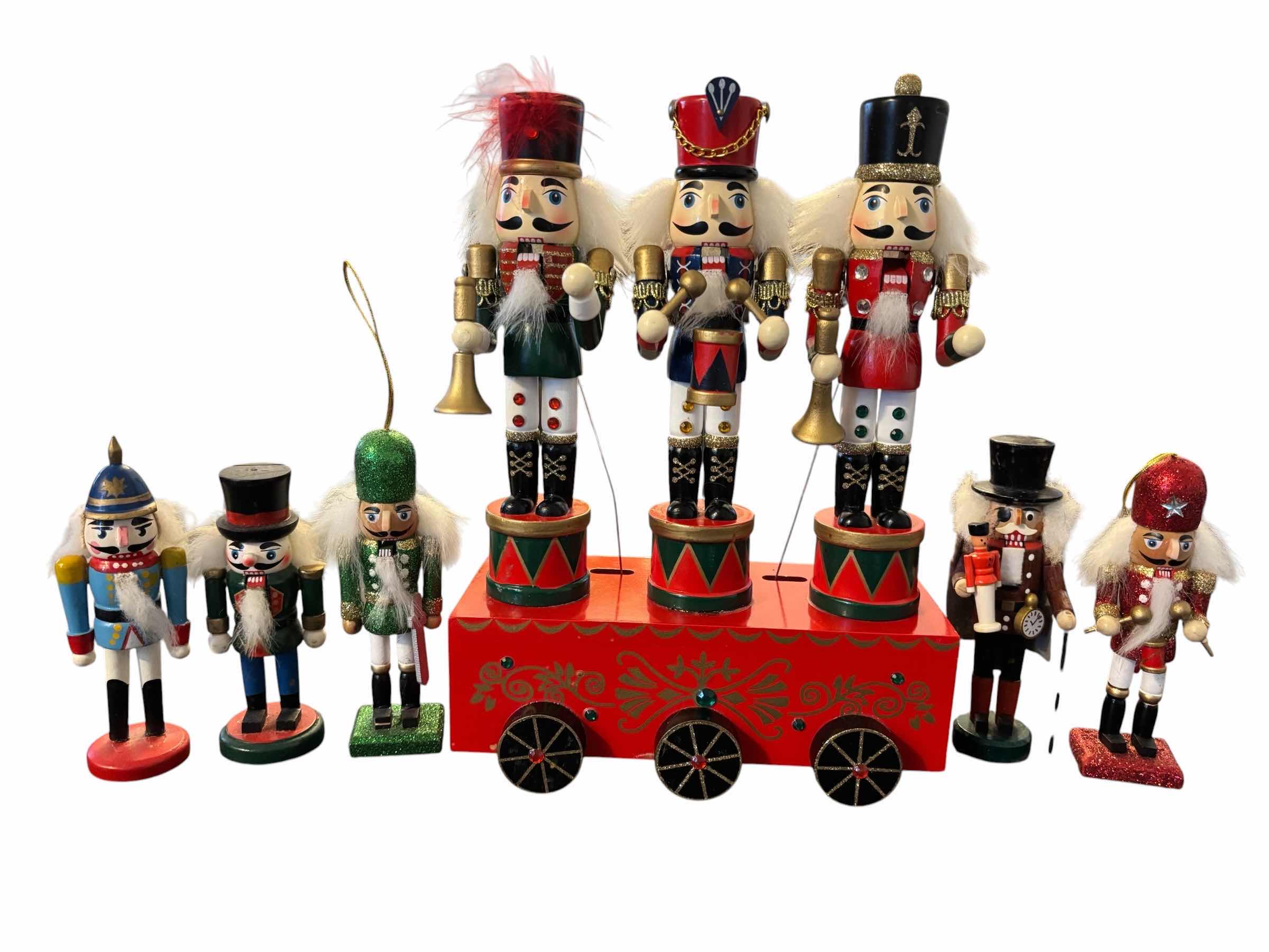 Photo 1 of 6 PC NUTCRACKER DECORATIONS