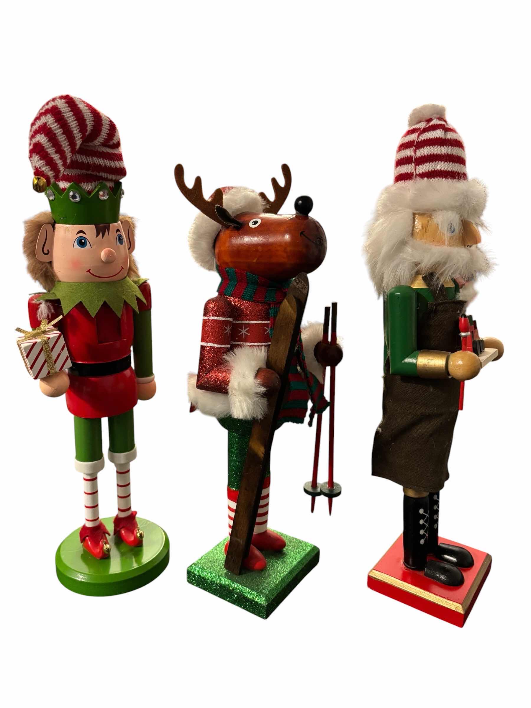 Photo 1 of 3 PC WOODEN NUTCRACKERS $45