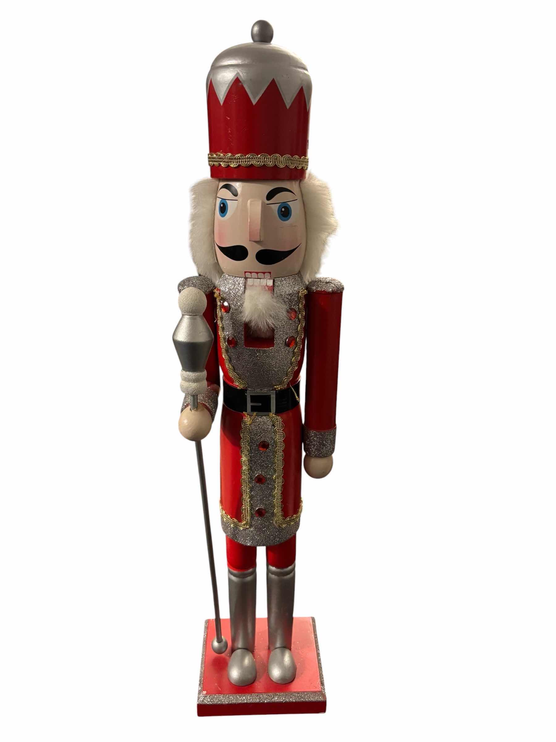 Photo 1 of 24.5” WOODEN NUTCRACKER $50