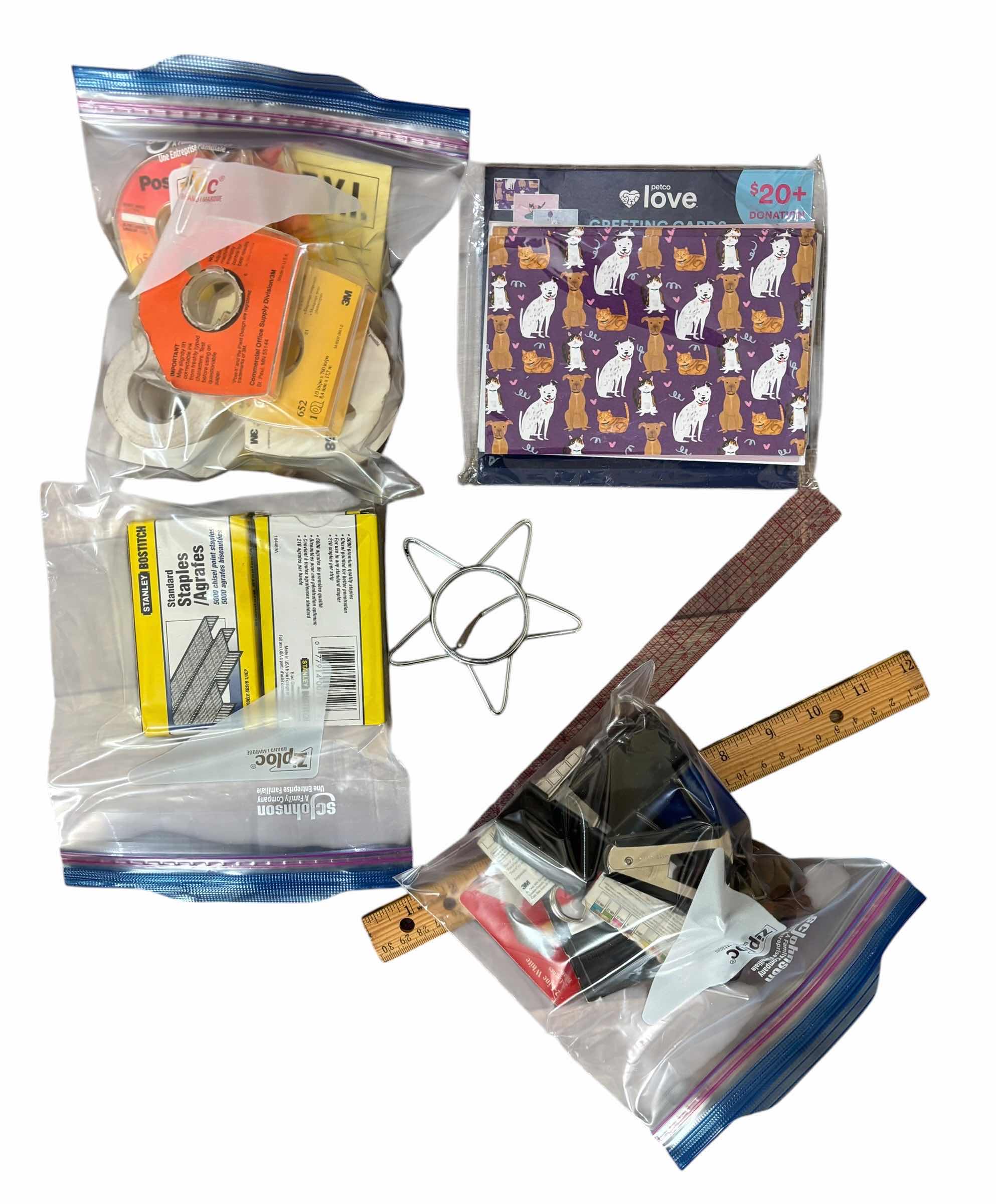 Photo 1 of OFFICE SUPPLIES: PAPER, STAPLES, BINDERS, TAPES