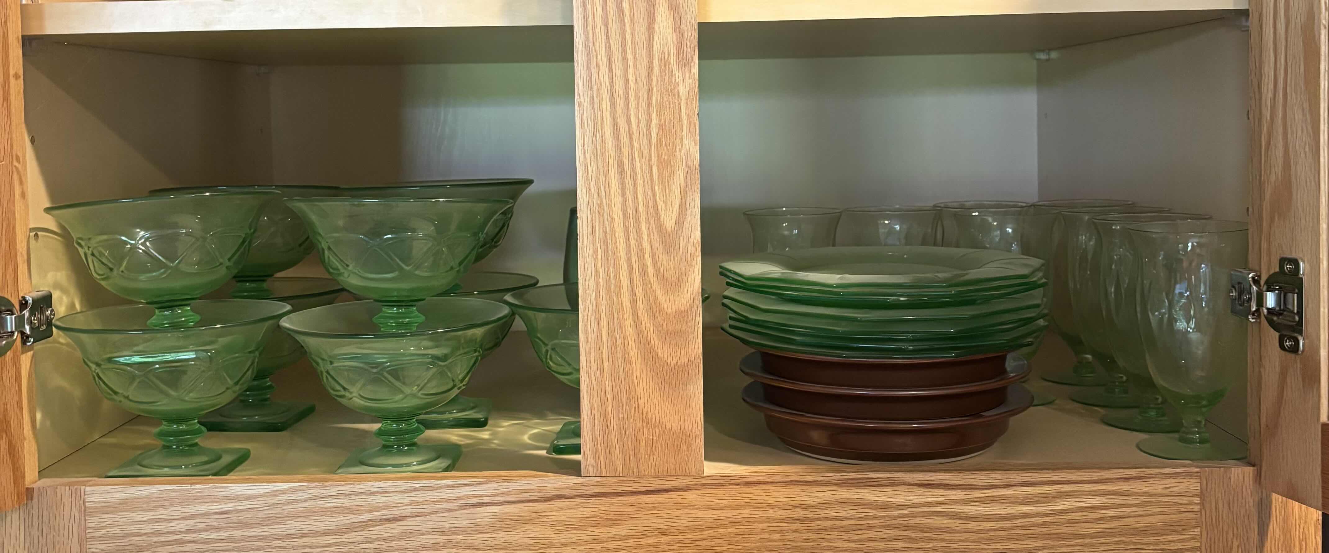 Photo 1 of CONTENTS OF KITCHEN CABINET
