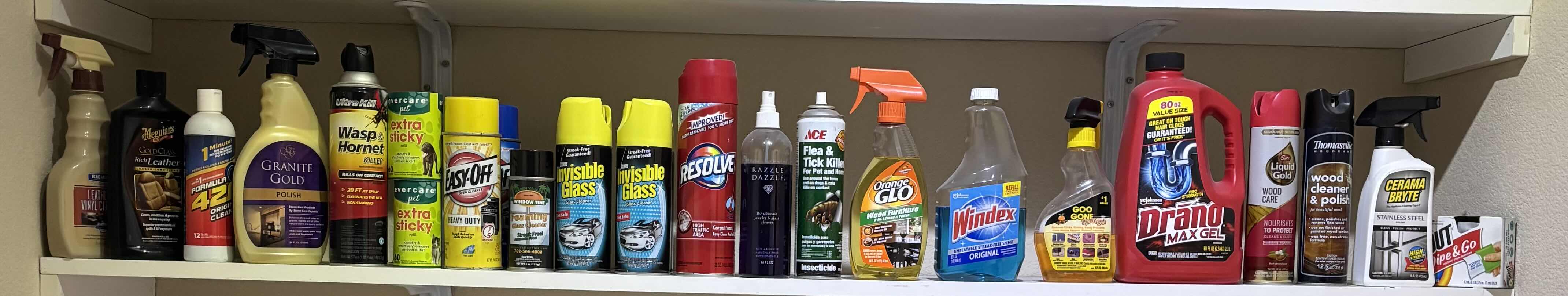 Photo 1 of CONTENTS OF SHELF