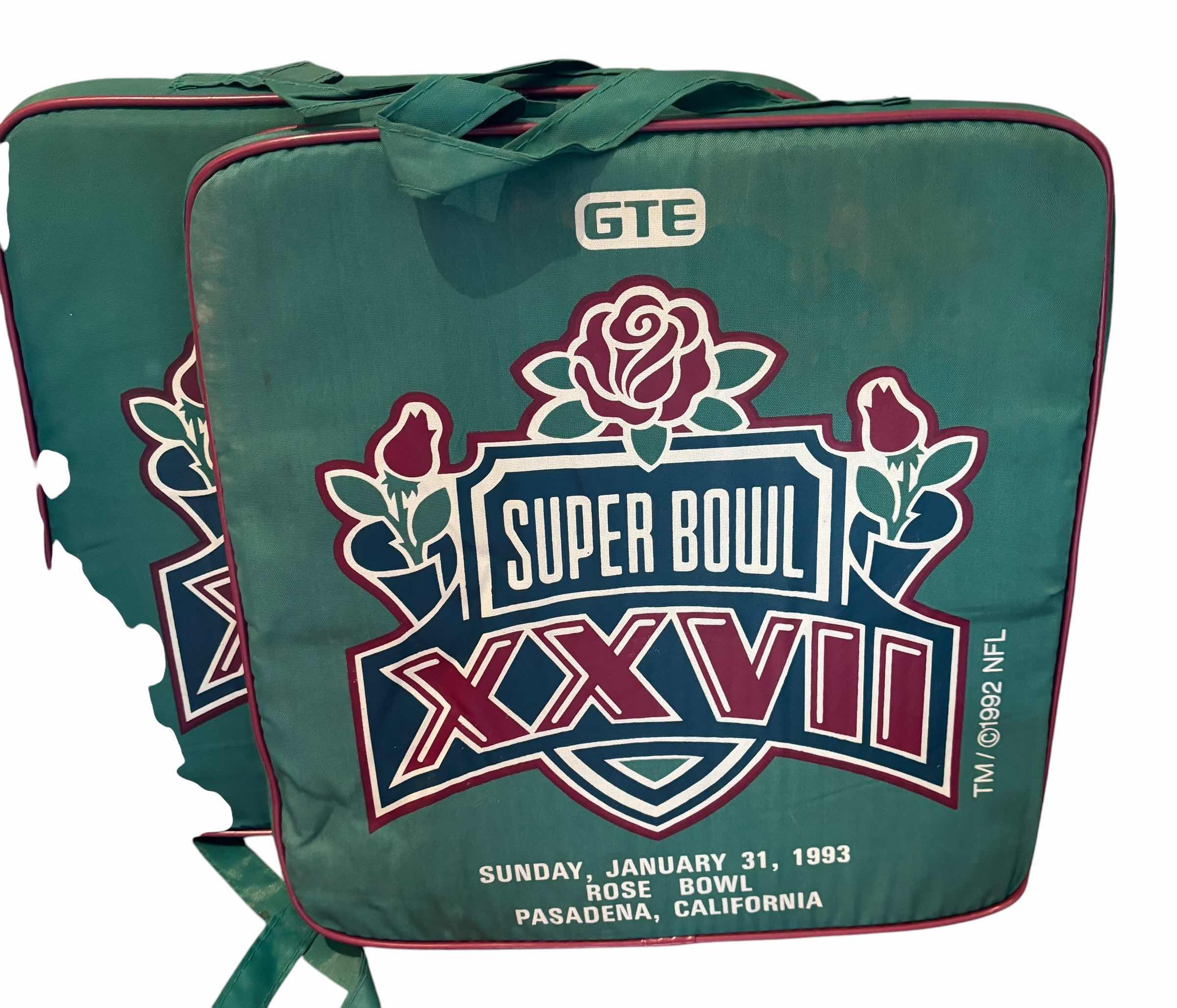 Photo 1 of COLLECTION OF STADIUM SEAT CUSHIONS (9)