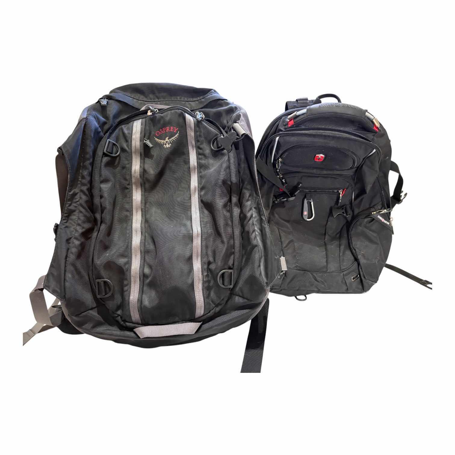 Photo 1 of (2)PCS BACKPACK OSPREY AND SWISS GEAR H21”
