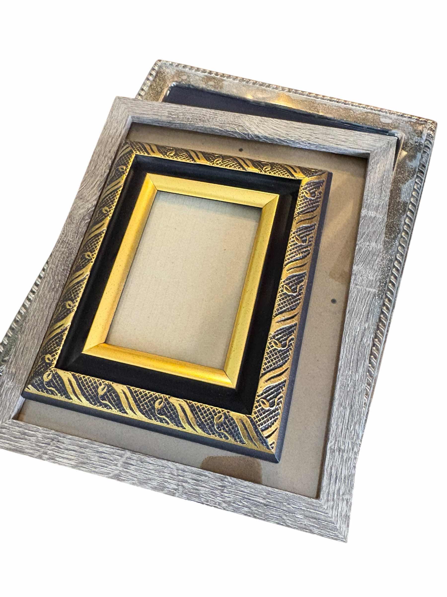 Photo 1 of (6)PCS VINTAGE FRAMES LARGEST FRAME 11”X8”