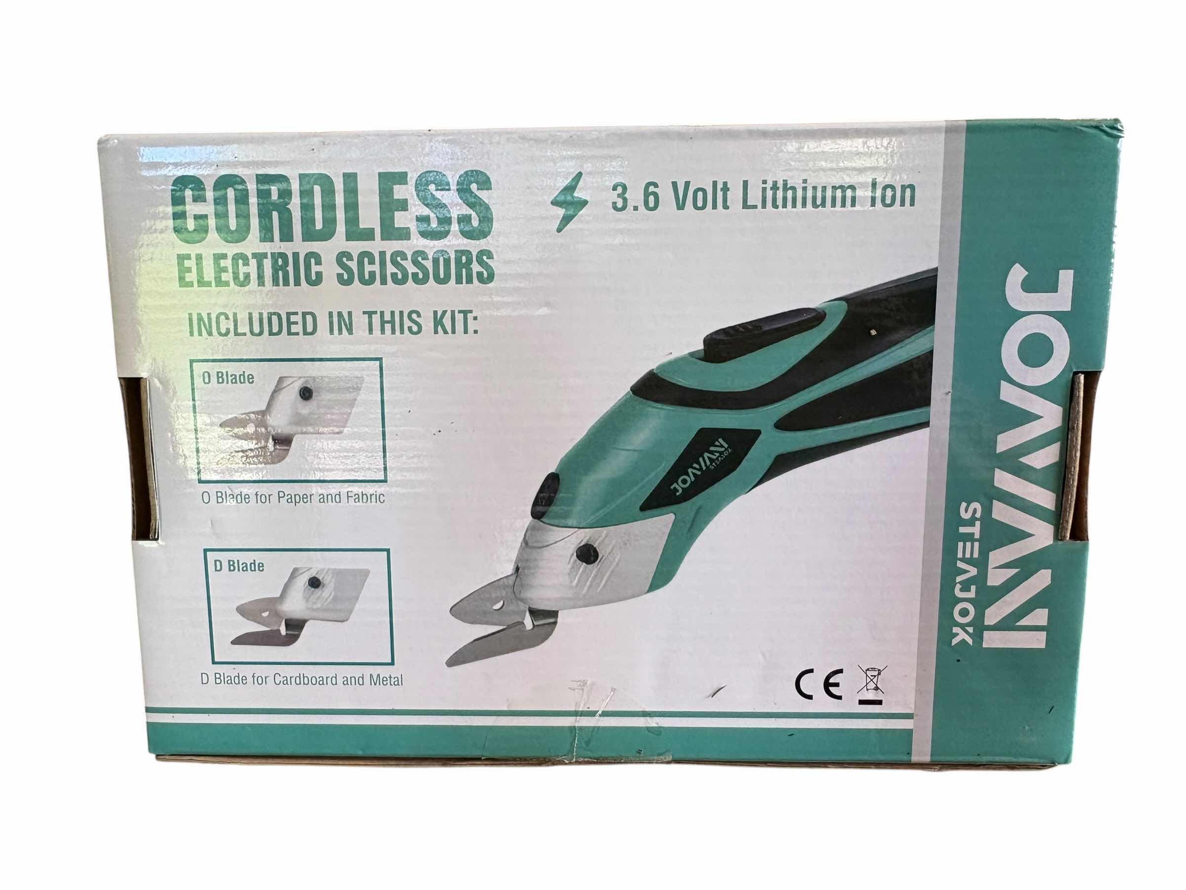 Photo 1 of JOAVANI CORDLESS ELECTRIC SCISSORS IN ORIGINAL BOX
