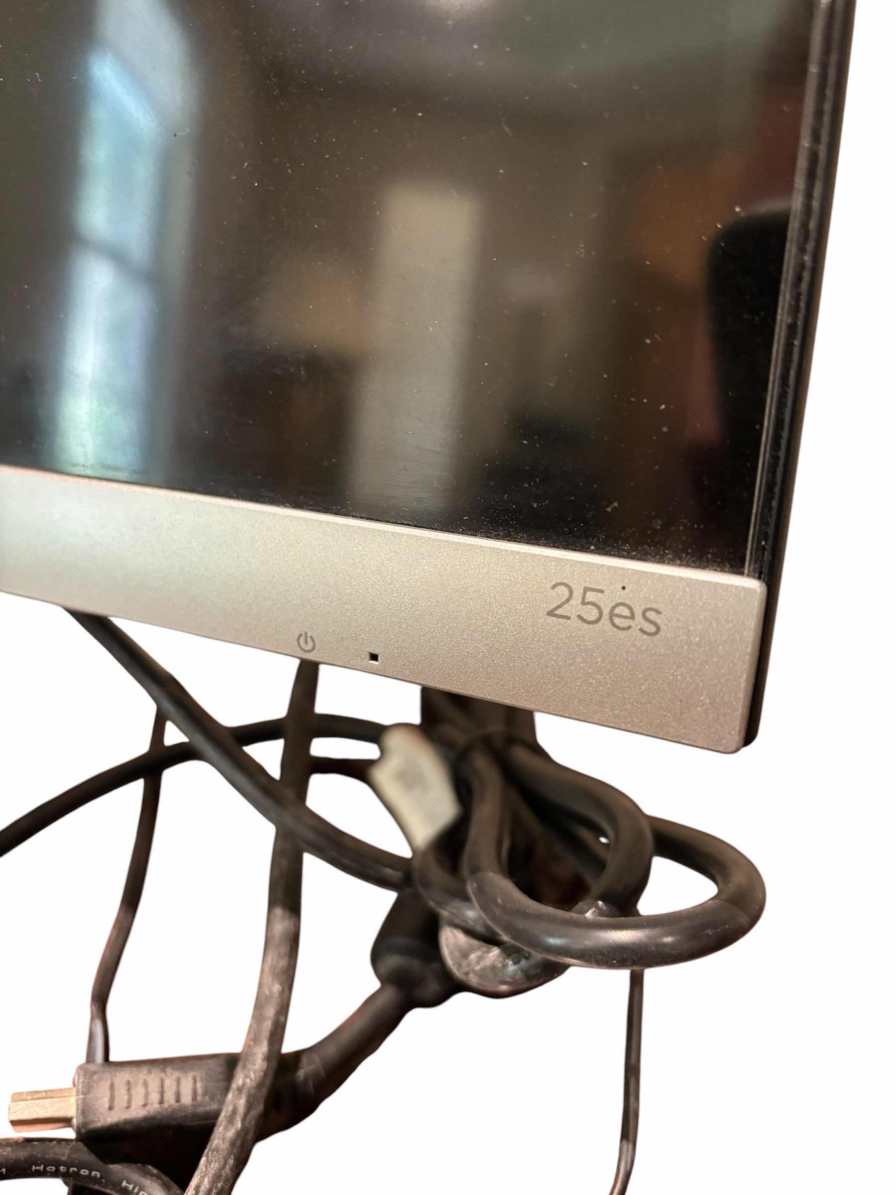 Photo 1 of HP 25ES 25” FULL HD MONITOR WITH WIRELESS KEYBOARD & MOUSE $450
